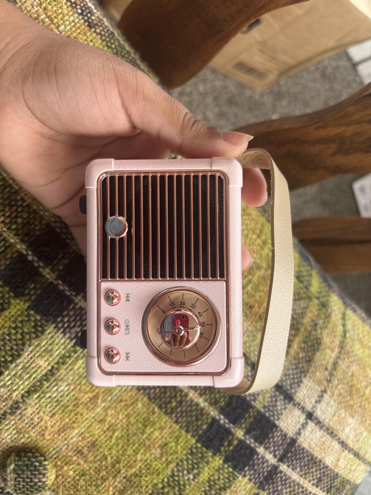 Baolira Retro Bluetooth Speaker, Gifts for Teen Girls, Cute Room Decor | Mini Portable Speaker, Teen Girl Gifts, Birthday Gifts for Girls & Women, Tween Girls Trendy Stuff customer photo 1