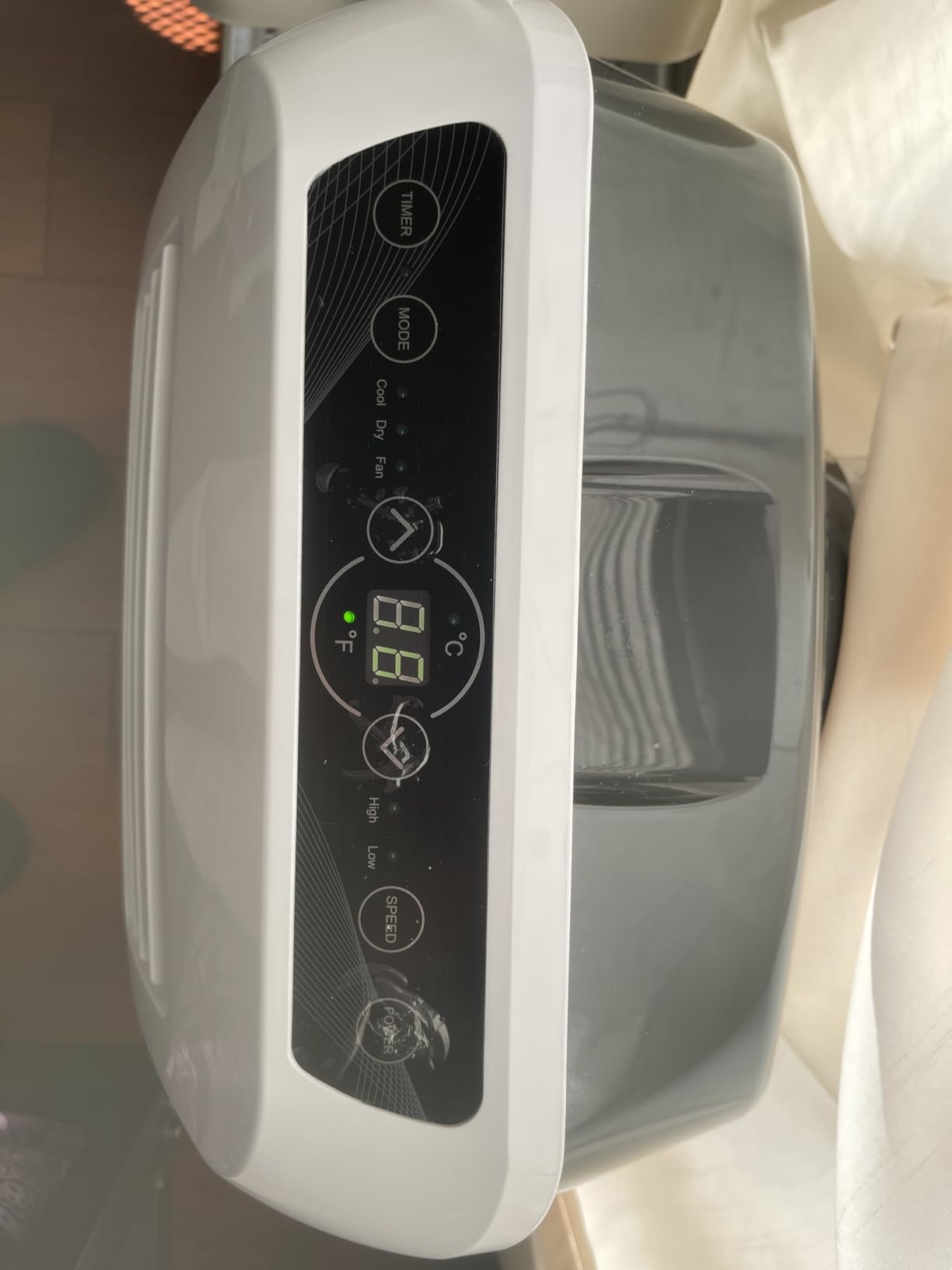 SereneLife Portable Air Conditioner 14,000 BTU with Built-in Dehumidifier - Portable AC unit for rooms up to 650 sq ft - Small AC Unit Remote Control, & Window Mount Exhaust Kit Included customer photo 2