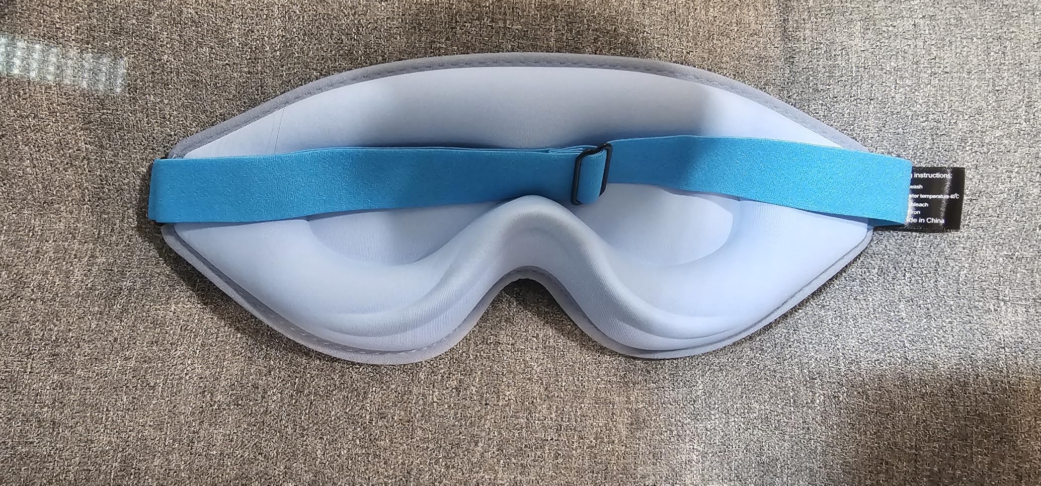 MyHalos® Sleep Mask - 3D Blackout Eye Mask for Women & Men, Side Sleepers, Zero Pressure Memory Foam Eyelash Friendly, Breathable,Award-Winning Sleep Aid for Travel (Black, 1 Count (Pack of 1) customer photo 1