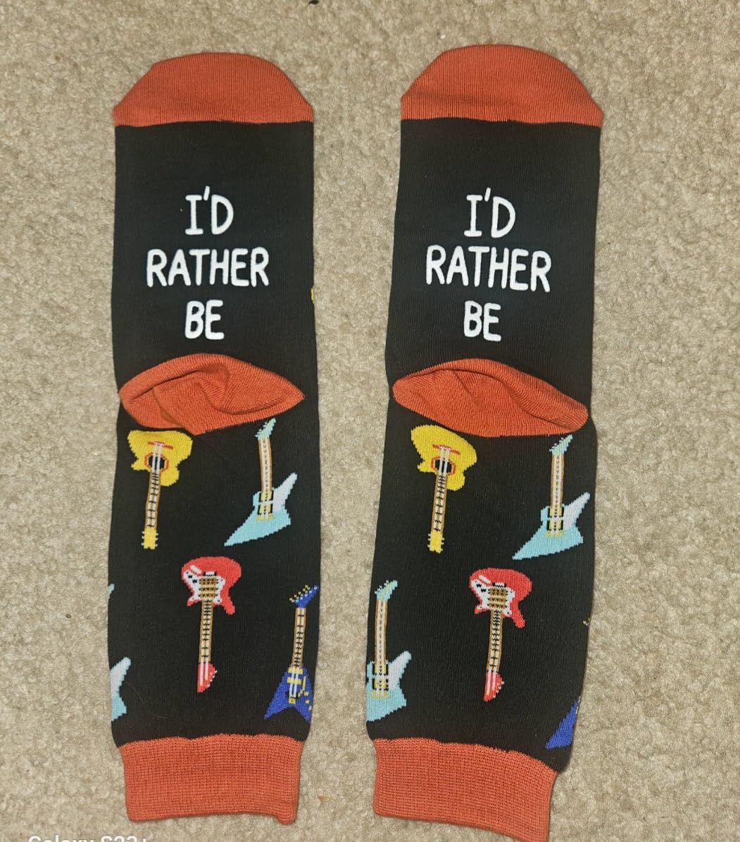 Zmart Funny Socks Gifts - Socks for Pilots, Cops, Chefs, Knitters, Travelers, Movie Fans customer photo 1