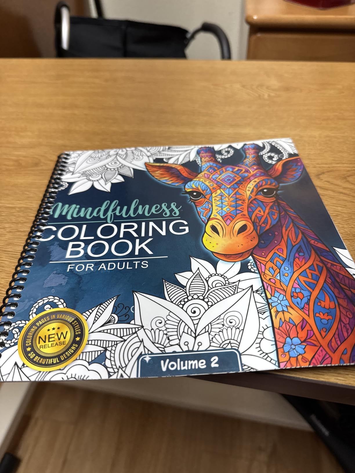 Mindfulness Coloring Book For Adults: For Mindful People | Feel the Zen With Stress Relieving Designs Animals, Mandalas, Zentangle Nature Art customer photo 2