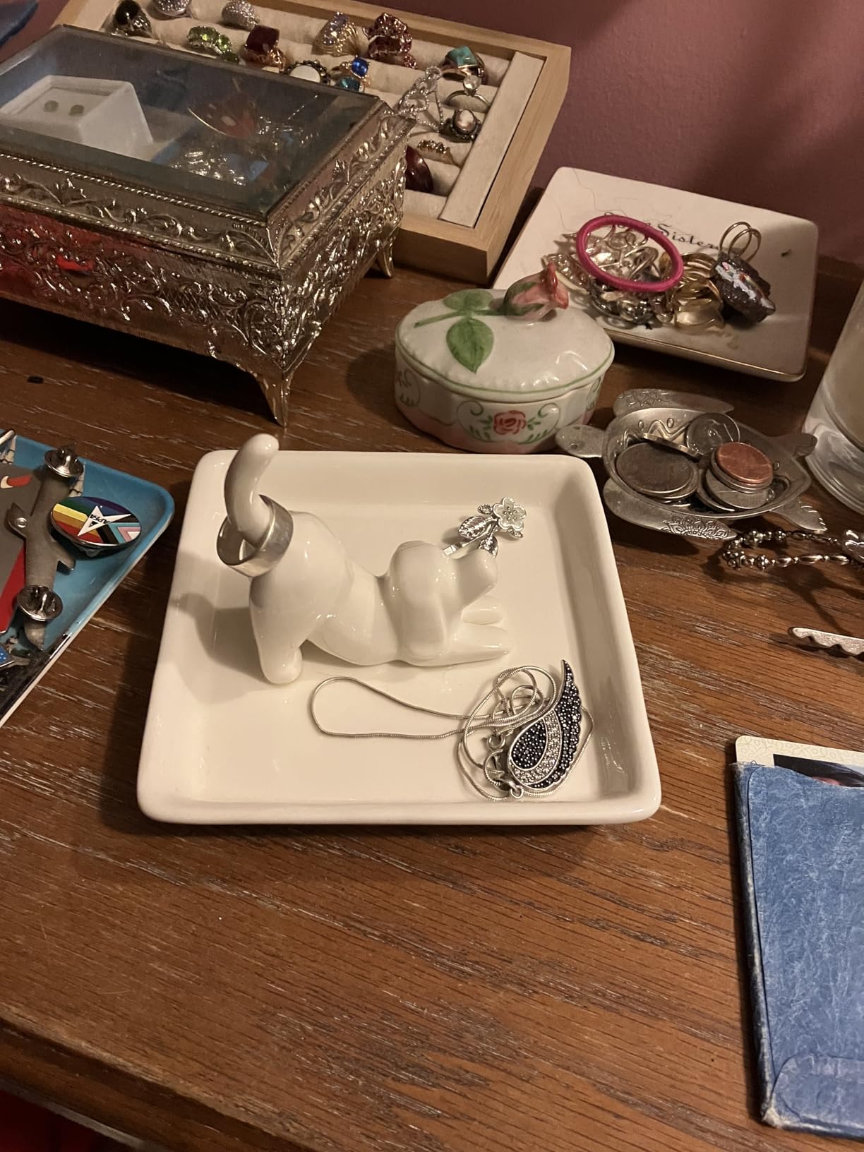 PUDDING CABIN Friend Gifts for Women -No Matter Where We Go, No Matter What We Do, You Will Always Have Me, and I Will Always Have You! -Gifts For Friends Going Away Friendship Ceramic Ring Dish customer photo 1