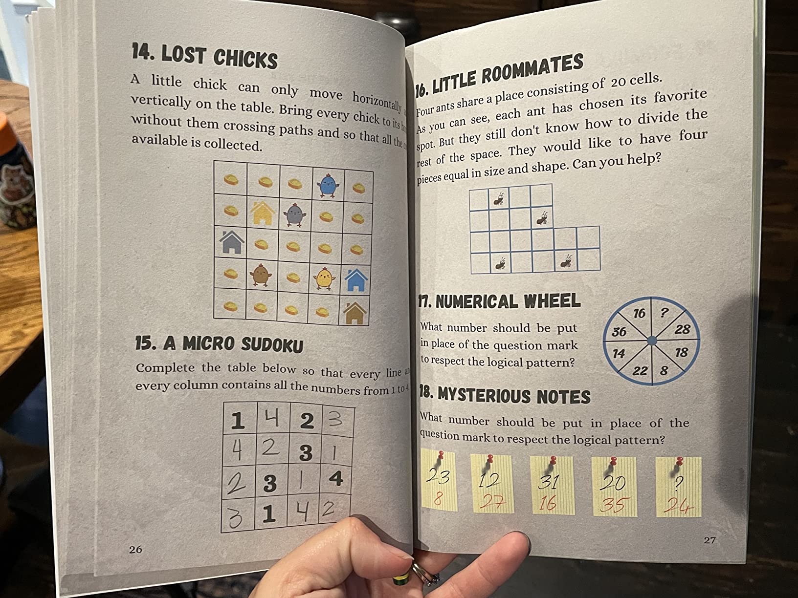 Logic Grid Puzzles & Other Games: A Fun and Challenging Logic Workbook for Kids 8-12 (Logic Games for Smart Kids) customer photo 1