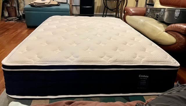 Coolvie 12 Inch Twin XL Mattress, Medium Firm Feel for Pressure Relieving | Hybrid XL Twin Mattress in a Box, Premium Foam with Pocket Springs for Motion Isolation, Excellent Support, 100-Night Trial customer photo 1