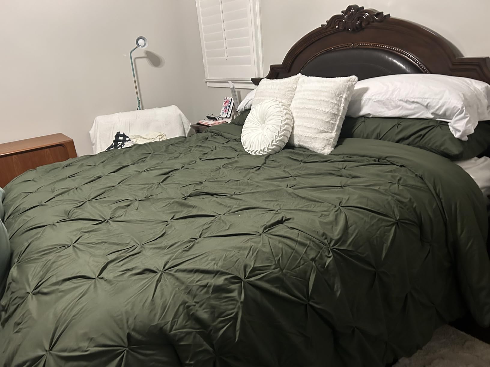 Bedsure Twin XL Comforter Set Grey - Dorm Room Essentials, Extra Long Twin XL Bedding Set with Sheets, All Season Down Alternative Comforter with Sheets, Pillowcase & Sham customer photo 1