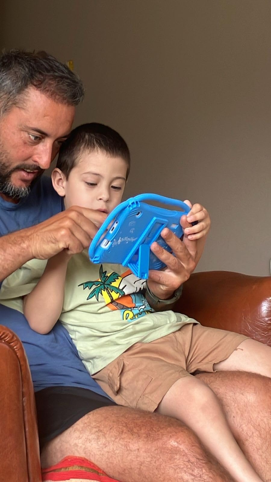 TOPELOTEK Kids Tablet 7 inch Tablet for Kids 3-7 Toddler Tablets WiFi Android 32GB Kids Tablets Parental Control Kids Learning Tab YouTube Netflix Kid-Proof Case customer photo 1