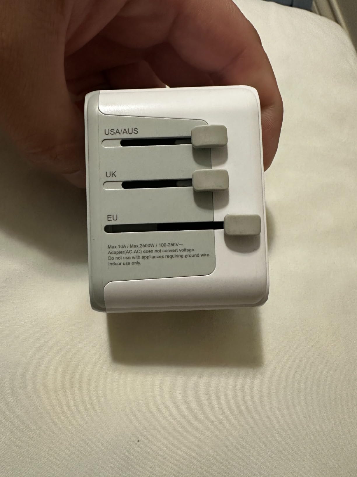 TESSAN Universal Travel Adapter 28W customer photo 1