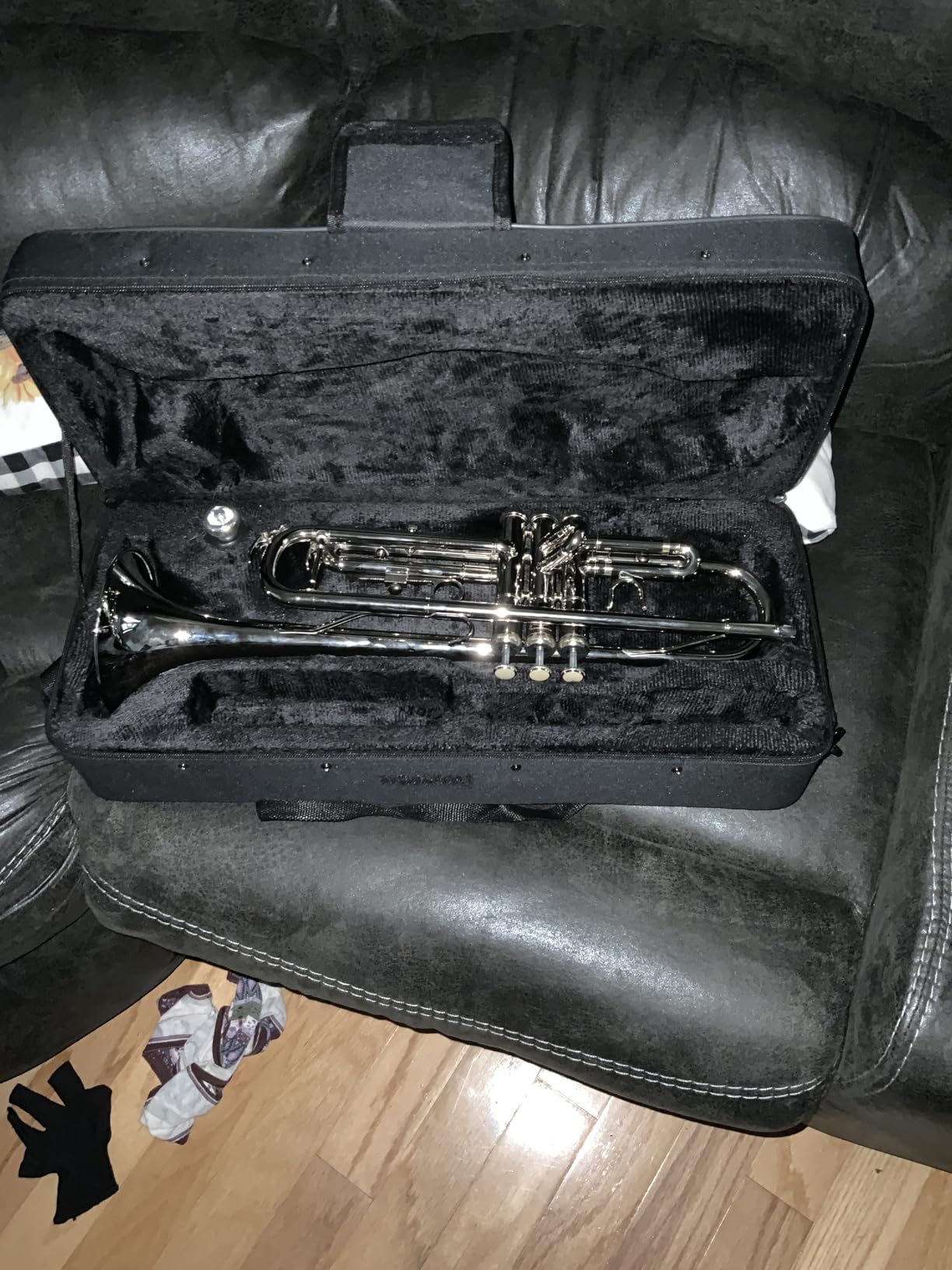 Ktaxon Bb Standard Trumpet for Beginners, Student Trumpet Trompeta Set customer photo 2