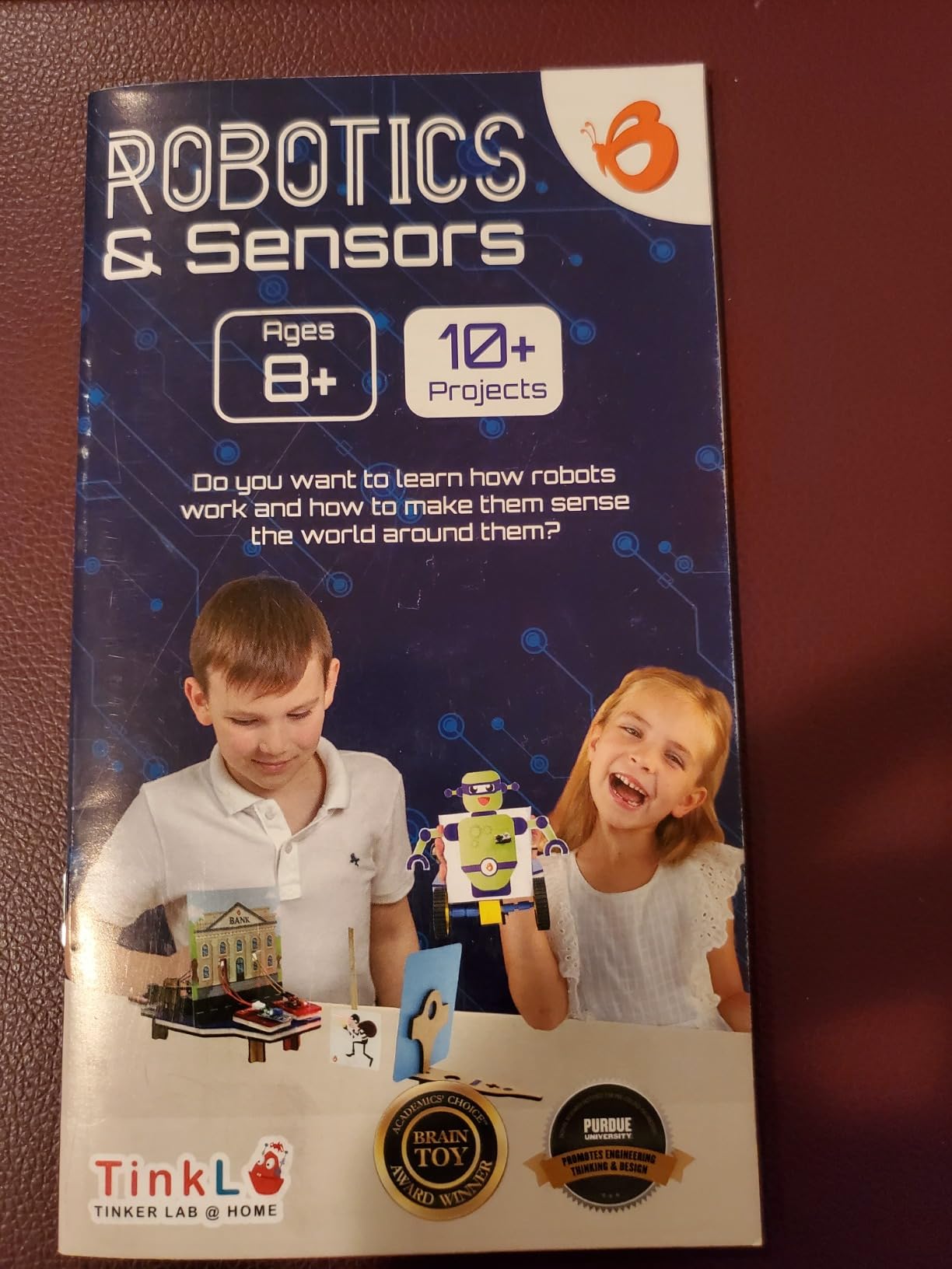 Butterfly EduFields 10-in-1 STEM Robotics Kit for Kids Ages 8-14 | Electronics & Engineering Science Kit with Circuit Board Projects | Educational Robot Building Kit customer photo 1