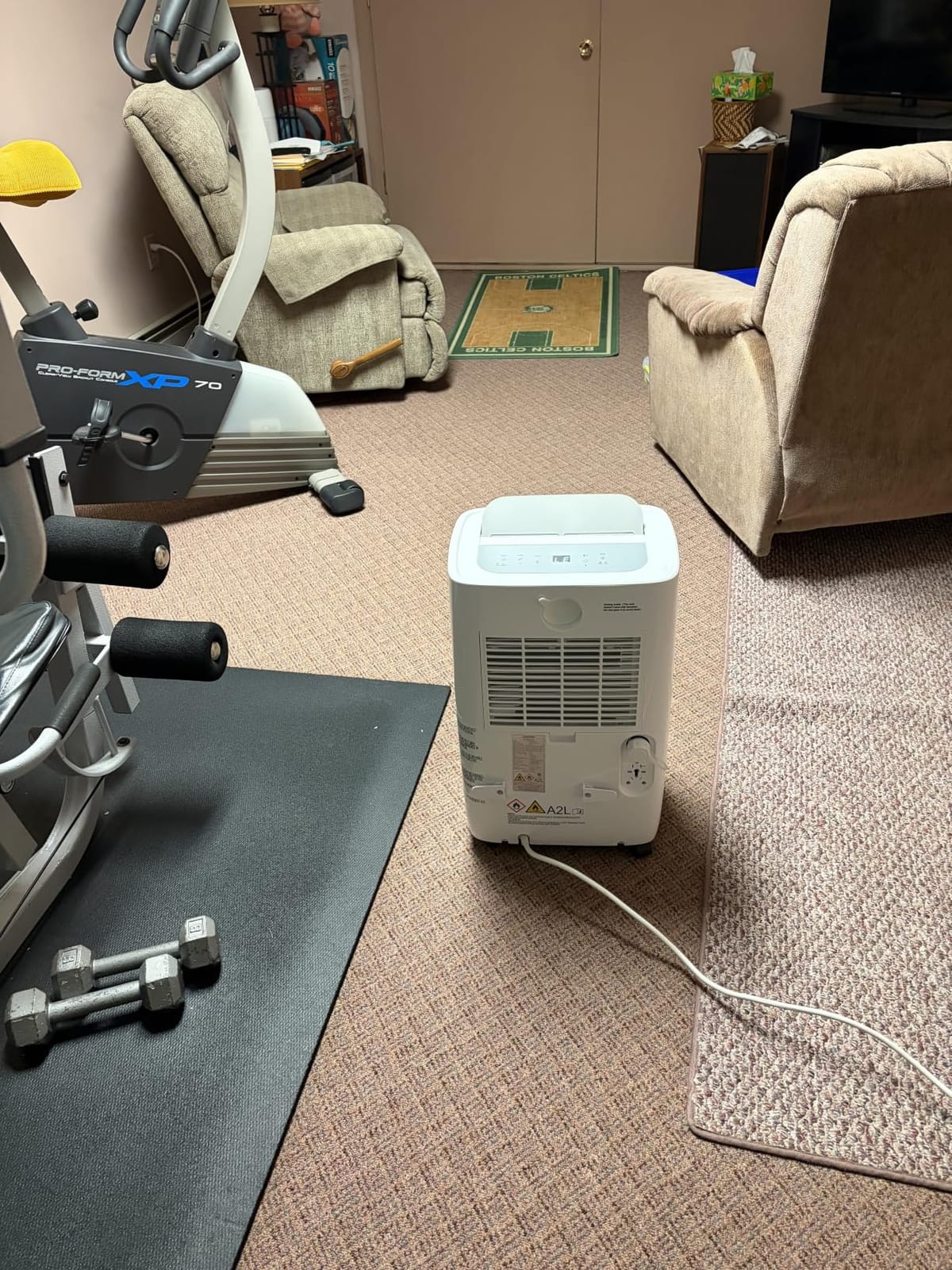 Waykar 80 Pints 5000 Sq. Ft 2025 Energy Star Dehumidifier for Basement | 90° Auto Swing, 30%-80% Humidity Control for home, Continuous drainage support, Whole-House Dehumidification, Auto-defrost customer photo 1
