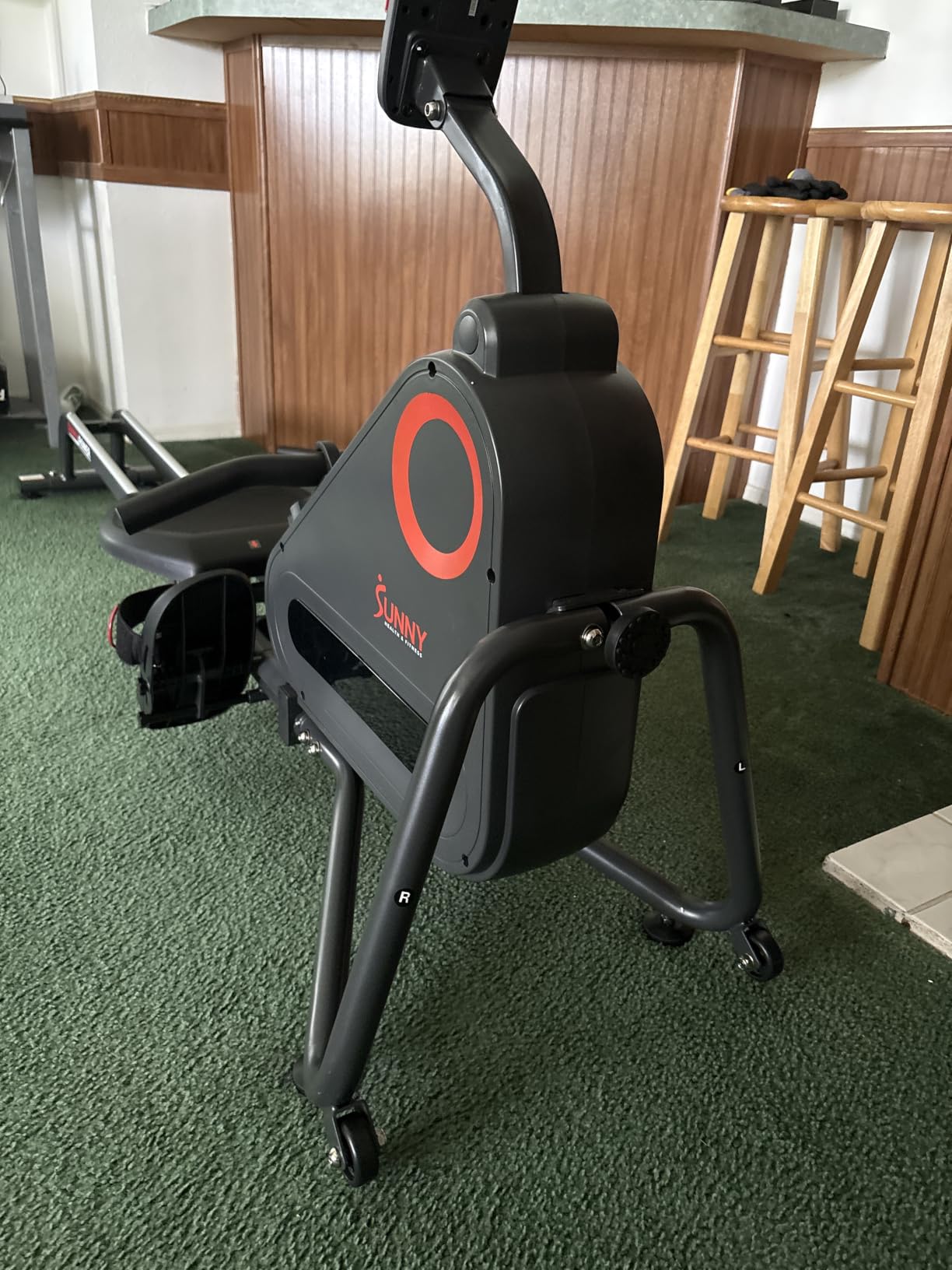 Sunny Health & Fitness Smart Magnetic Rowing Machine, Full-Body Workout customer photo 2