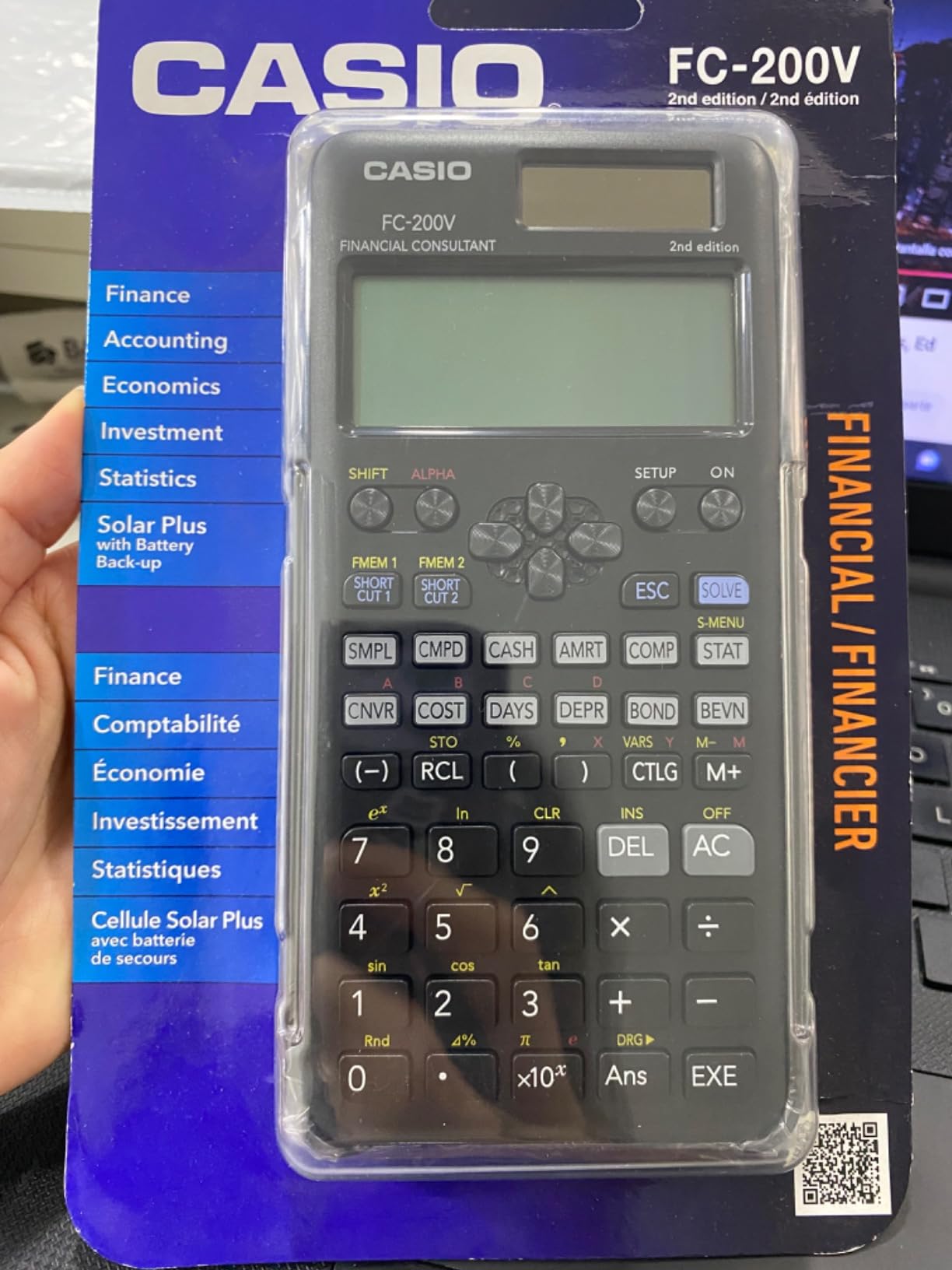 Casio FC 200V2 Financial Calculator customer photo 1
