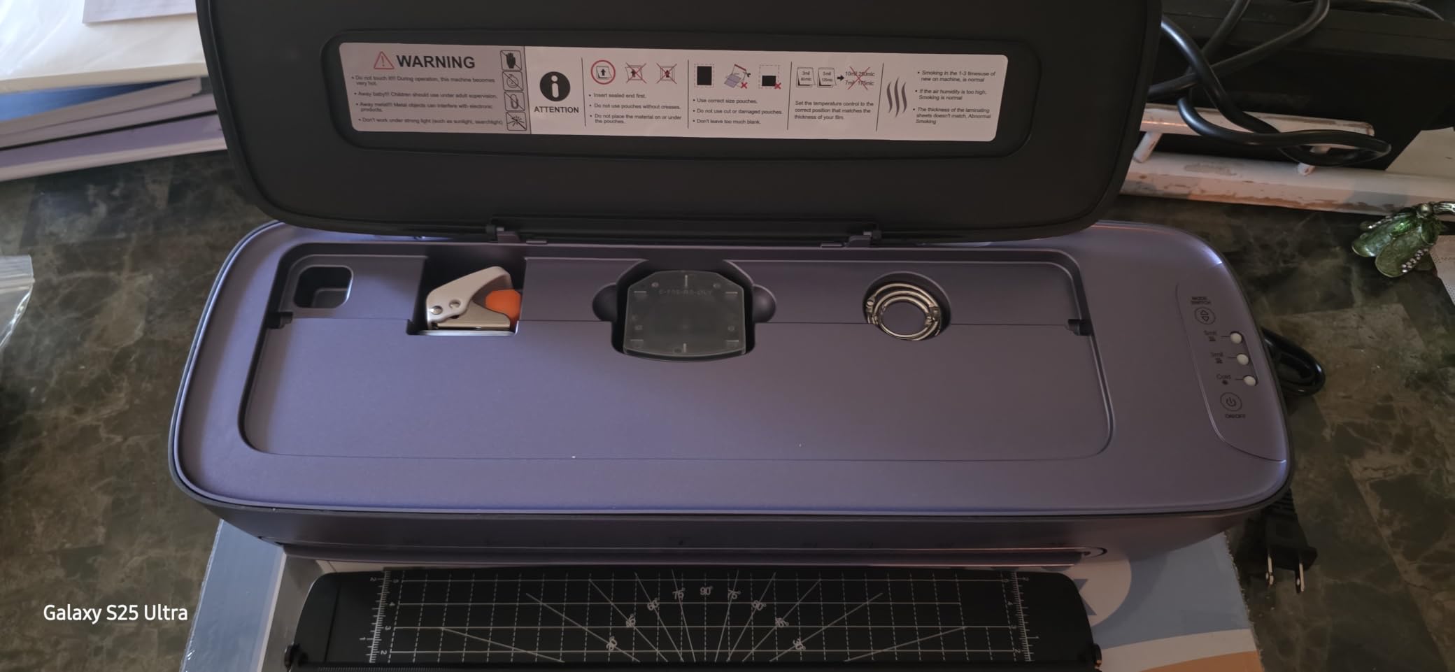 Laminator Machine 13-Inch Thermal Lamination with Laminating Sheets 9 in1 Office Desktop Laminate Machine, Portable A3 Laminater for Teachers Personal 60S Warm-Up Never Jam customer photo 1