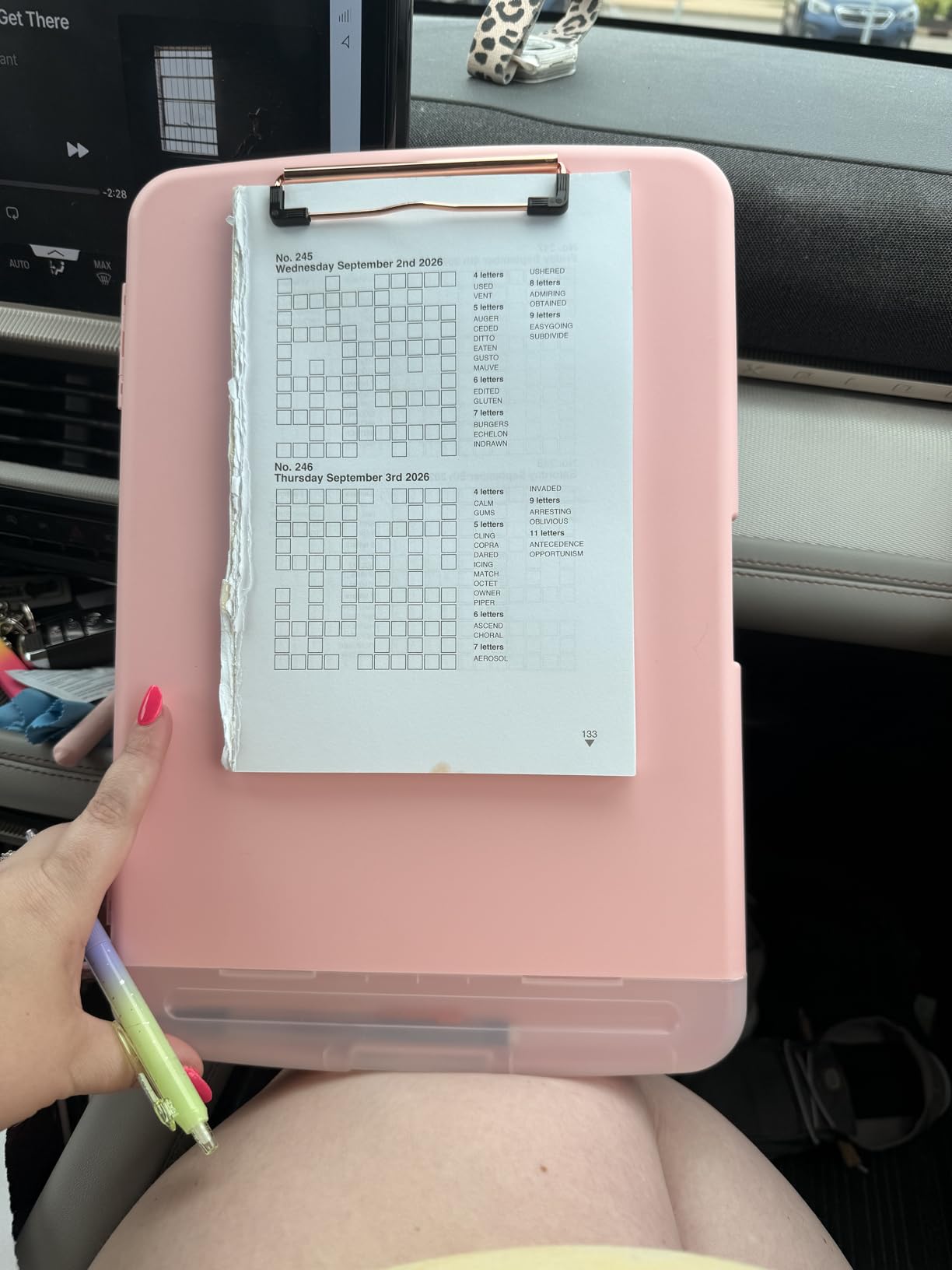 Sooez Clipboards with Storage, High Capacity Clip Boards 8.5x11 with Storage, Heavy Duty Nursing Clipboard Folder, Plastic Clipboard with Pen Holder for Women Teachers Work, School & Office Supplies customer photo 1