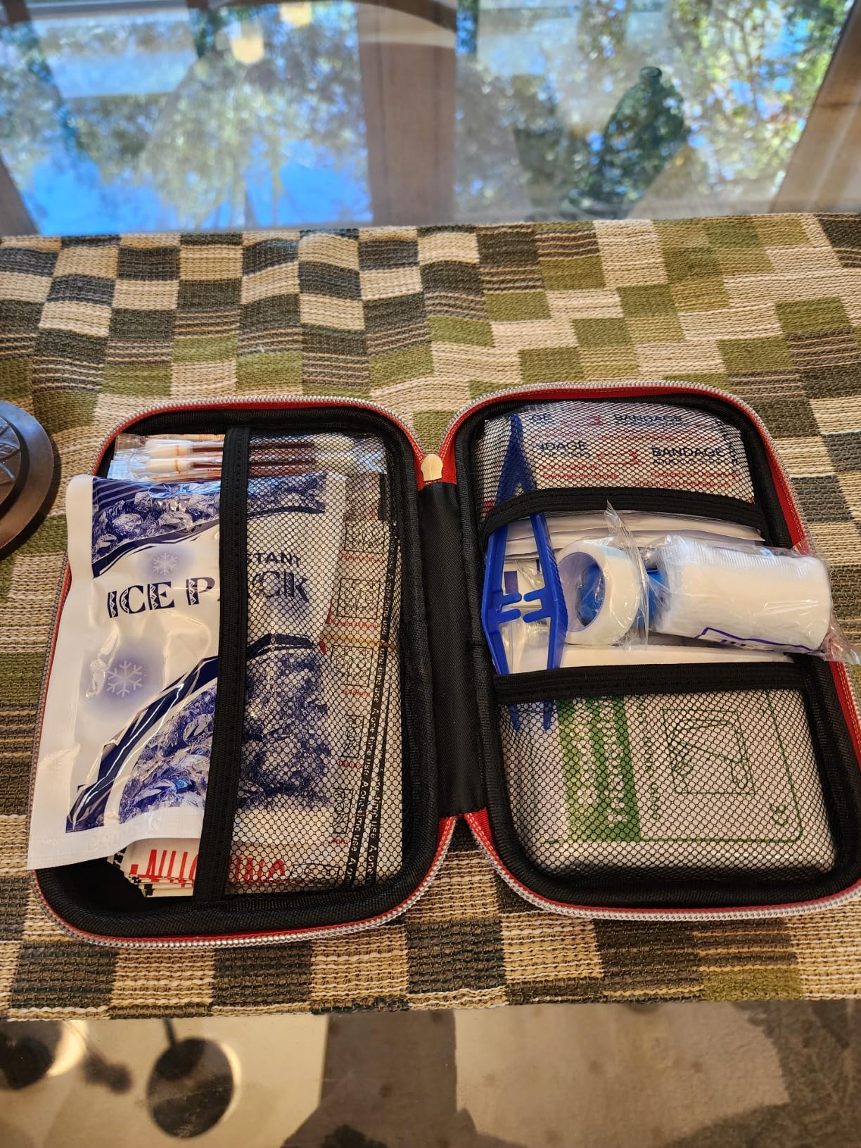 276PCS First Aid Kit Home Car Camping Hiking Emergency Supplies Small Compact Lovely Bag for School Outdoor, Basic Outdoor Essentials Survival Kit for Travel AMORNING | School Supplies,Dorm Room Essentials,Survival Kit,Travel Essentials,Outdoor Adventure,Office Hiking Portable,Refill Supplies customer photo 1