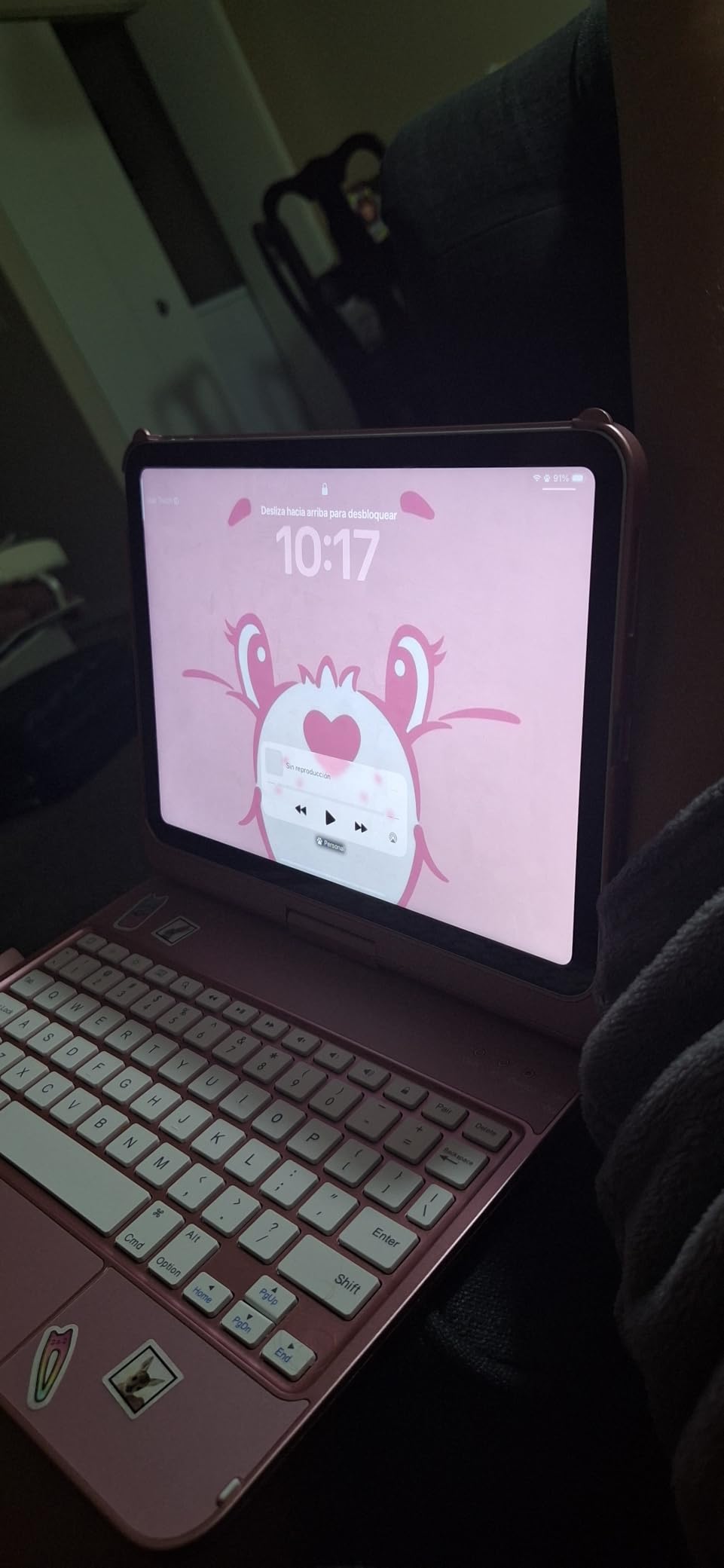 Apple iPad (10th Generation): with A14 Bionic chip, 10.9-inch Liquid Retina Display, 64GB, Wi-Fi 6, 12MP front/12MP Back Camera, Touch ID, All-Day Battery Life - Pink customer photo 1