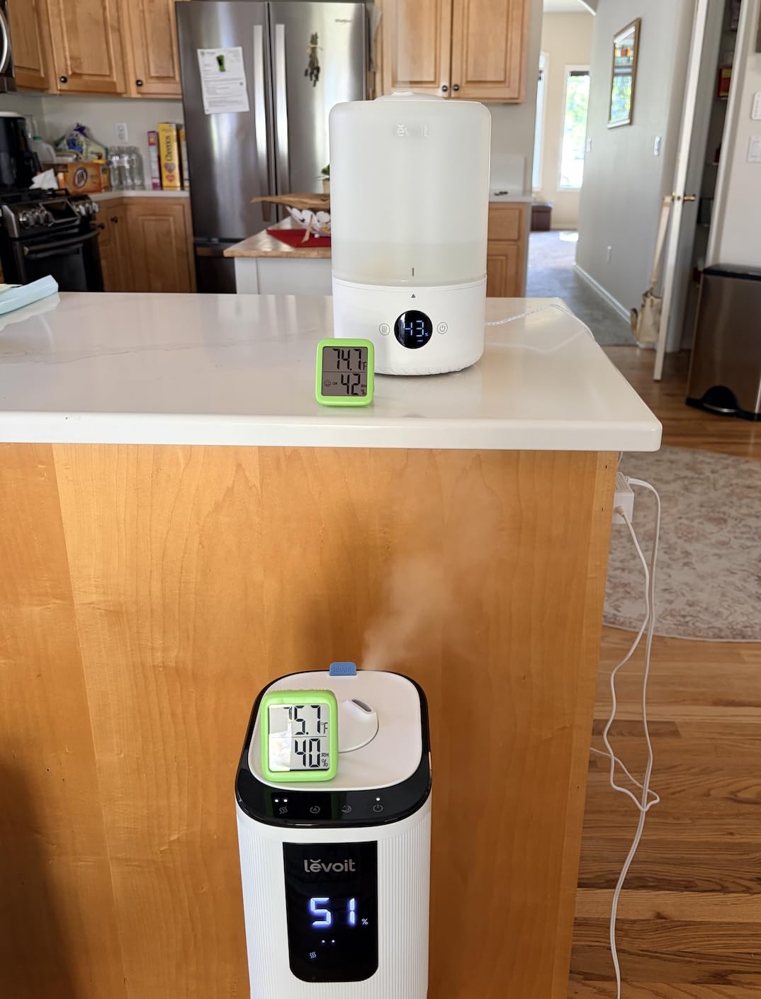 Levoit OasisMist 1000S (10L) Smart Humidifier for Home Large Room Bedroom | Last 100 Hours Suitable for Indoor Plant, Cover up to 600ft², Easy Top Fill, Remoter & Voice Control, Auto Mode, Quiet customer photo 1