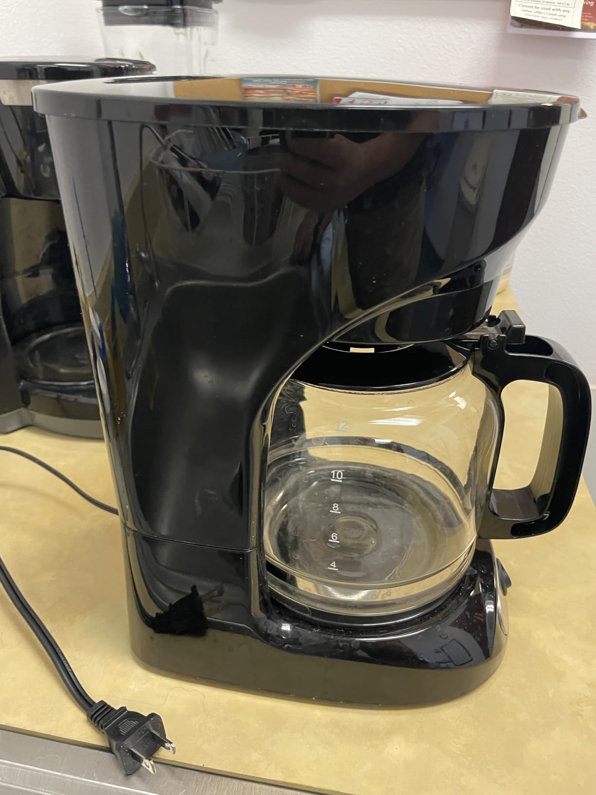 Mueller 12-Cup Drip Coffee Maker | Borosilicate Carafe, Auto-Off, Reusable Filter, Anti-Drip, Keep-Warm Function customer photo 1