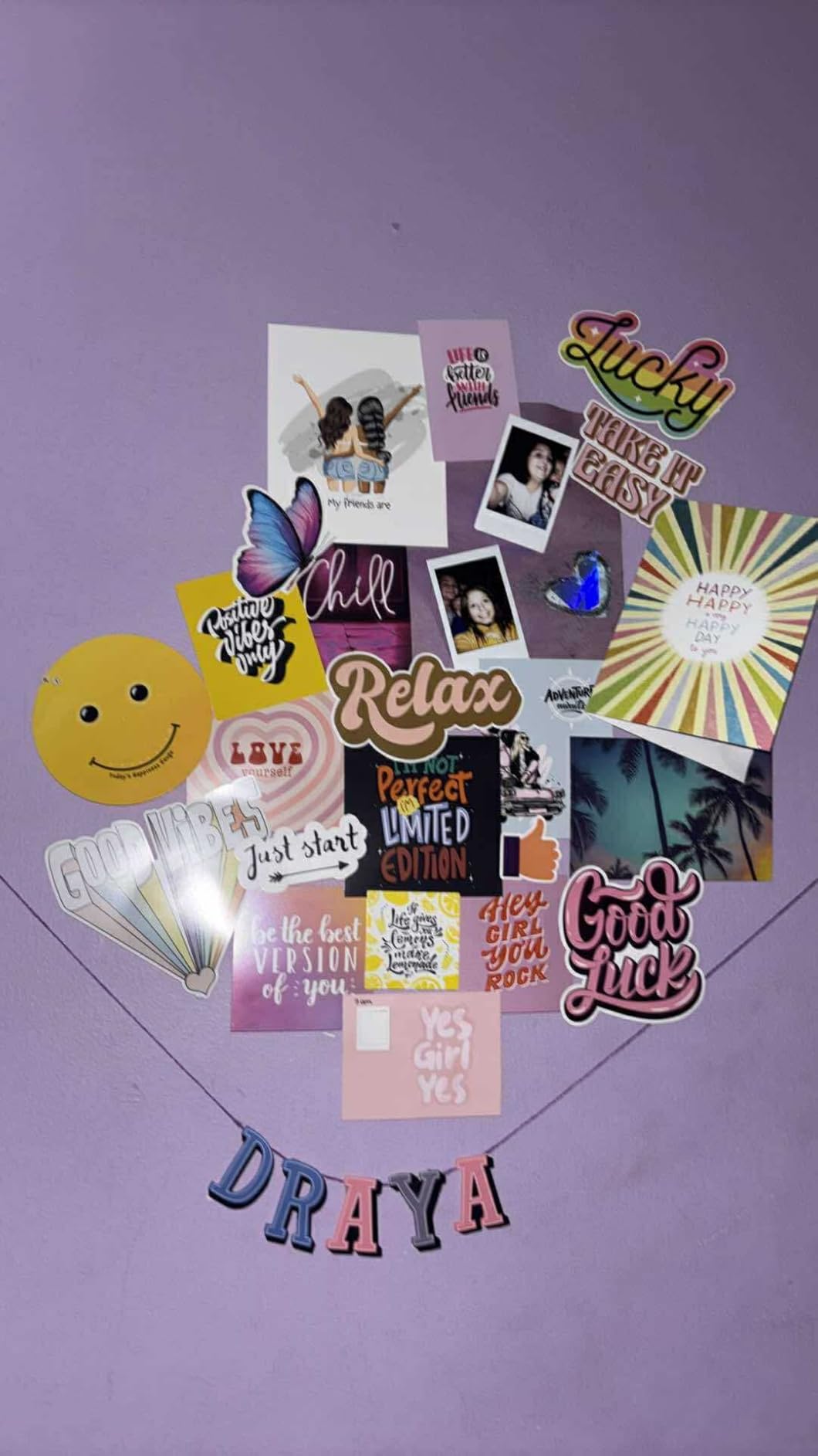 Wall Collage Kit for Teen & Tween Girls - Arts Craft Easter Gift Ideas for Age 11, 12,13, 14, 15, 16 Year Old Girl - Birthday Gifts for Teenage Bedroom Decor customer photo 2