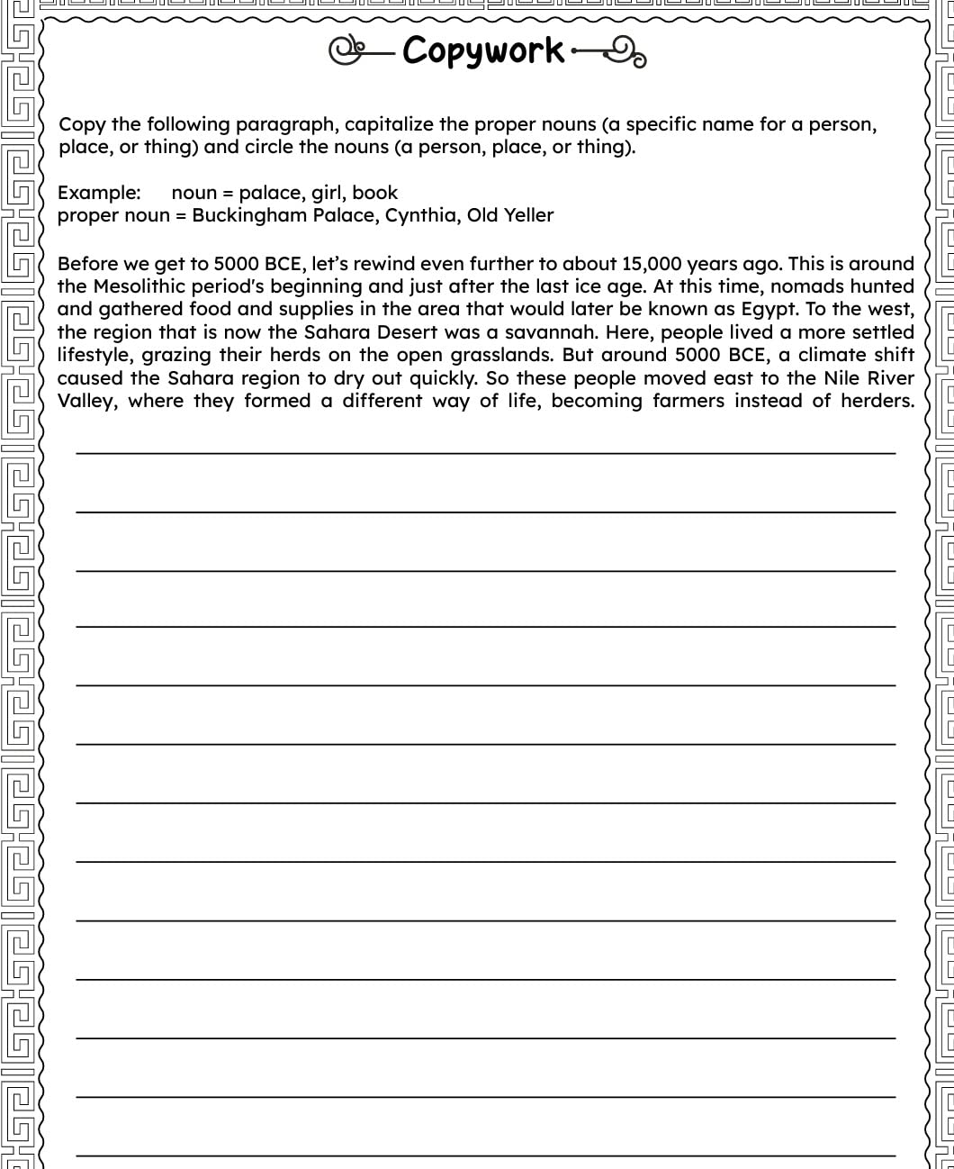 A Fun Homeschooling History Curriculum For Kids!: Ancient Civilizations Of The World: Mesopotamia, Egypt, Greece, and Rome (Workbook) customer photo 2