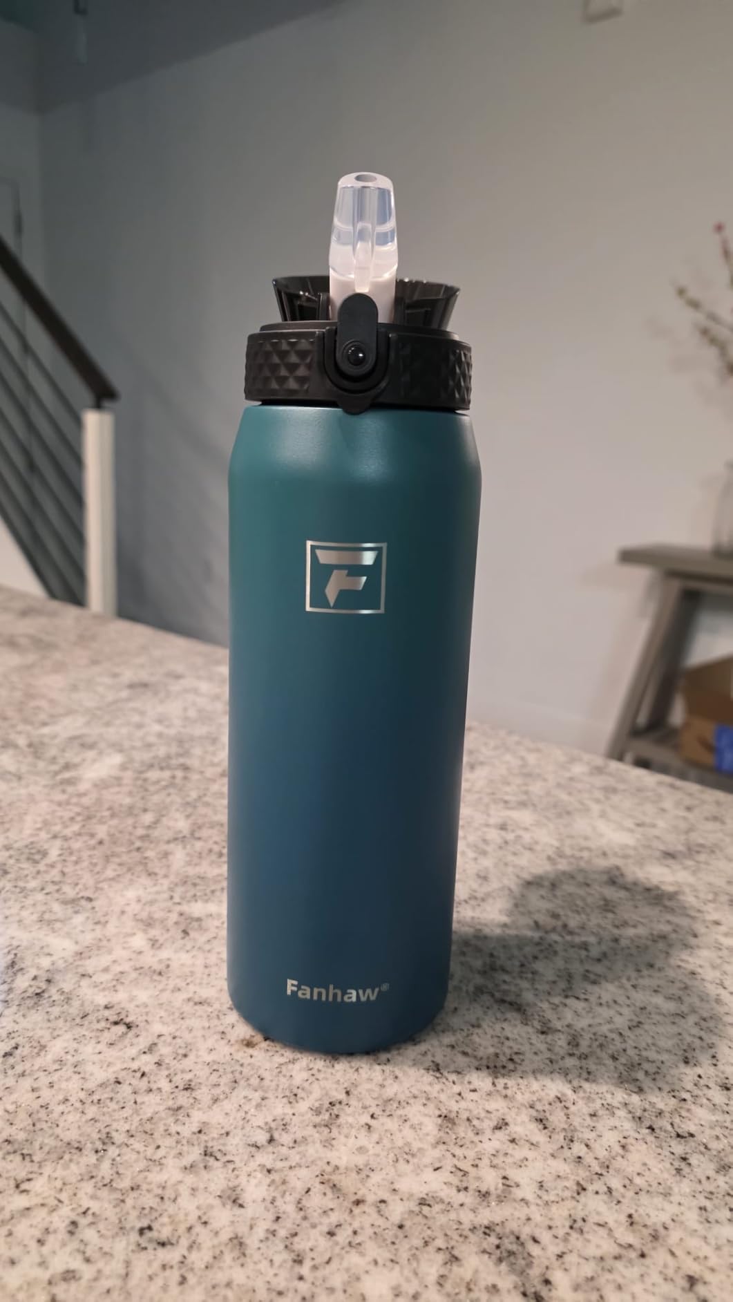 Fanhaw 20 Oz Kids Insulated Stainless Steel Water Bottle with Straw Lid, Leakproof & Anti-Dust Everyday Use Bottle for School, Women & Men, Back to School Essentials customer photo 1