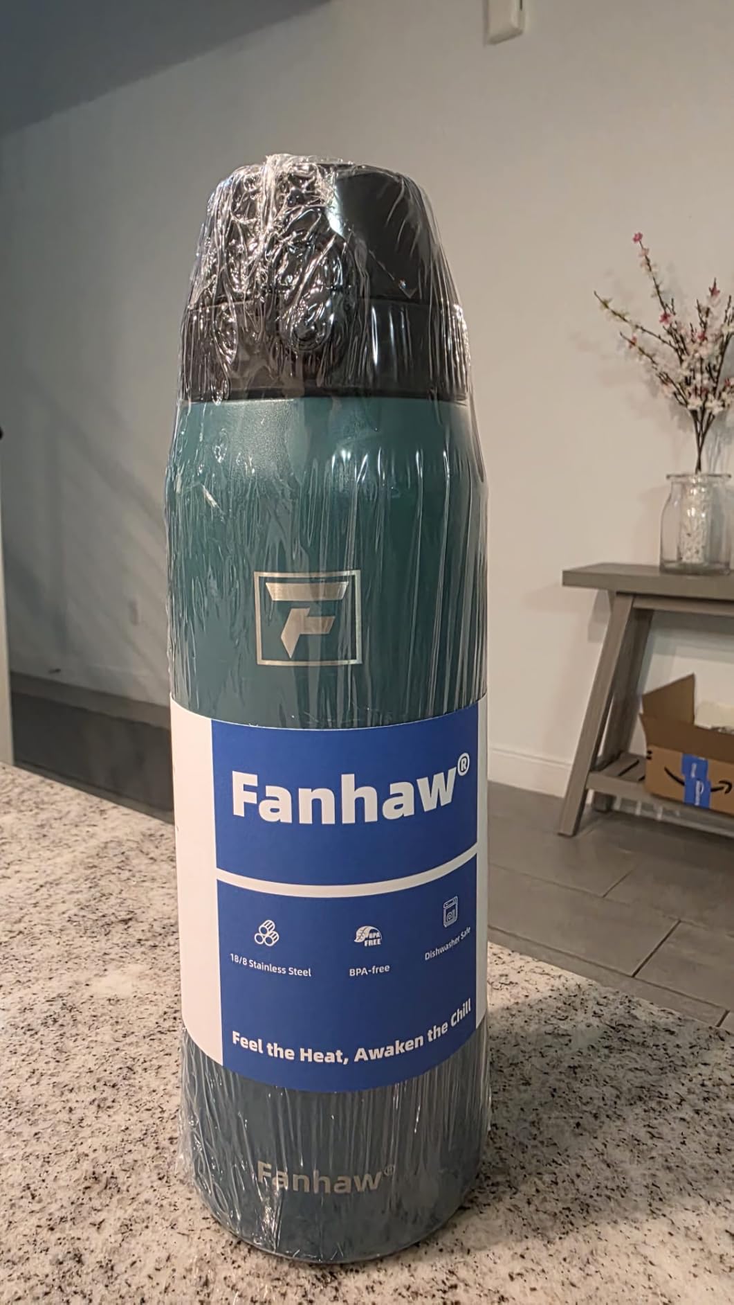 Fanhaw 20 Oz Kids Insulated Stainless Steel Water Bottle with Straw Lid, Leakproof & Anti-Dust Everyday Use Bottle for School, Women & Men, Back to School Essentials customer photo 2