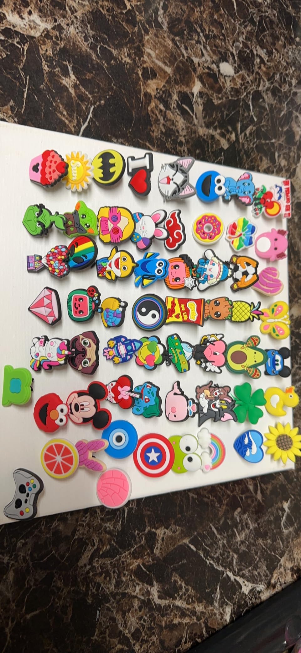 YEALQU 30PCS Random Different Pencil Topper Decoations Cute PVC Pencil Toppes Lovely Black Clip for Pupil/Junior Students Gifts Awards customer photo 1
