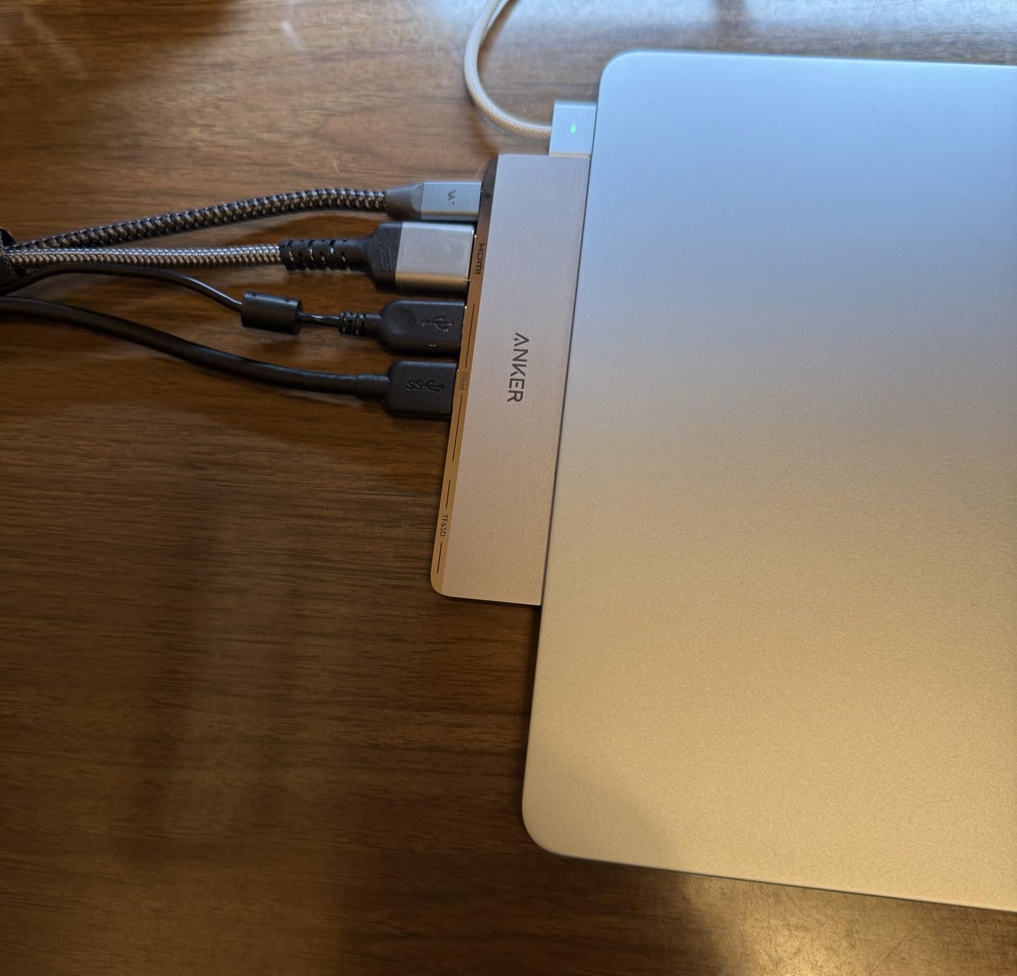 Anker USB C Hub for MacBook, 7-in-2 Mac Dock with 4K@60Hz HDMI | Thunderbolt 4 Compatible, USB-C and 2 USB-A 5Gbps Data Ports, for MacBook Pro, MacBook Air M4/M5 and More (Not Work with Neo) customer photo 1