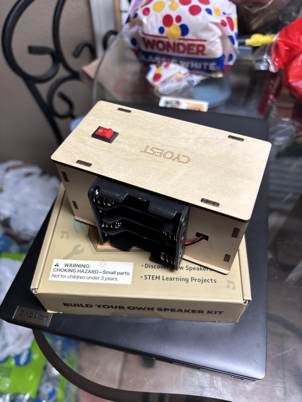 Teen Boy Gifts - DIY Bluetooth Speaker Kit - STEM Science Electronics Project | Birthday Gifts for 8-15 Year Old | STEM Toys Age 8-13 customer photo 2