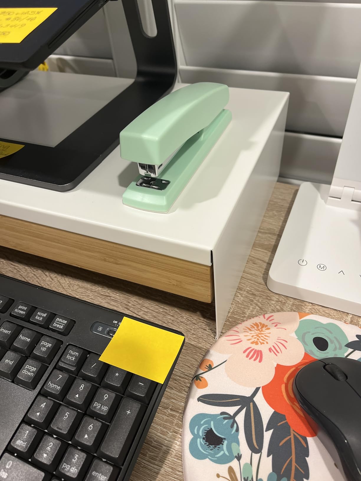 Deli Stapler, 25 Sheet Capacity, 1000 Staples & Staple Remover, Blue customer photo 2