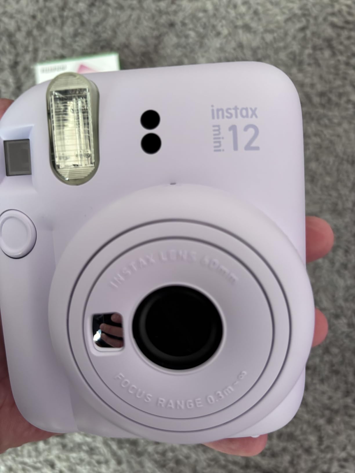 Fujifilm Instax Mini 12 Instant Camera - Lilac Purple customer photo 1