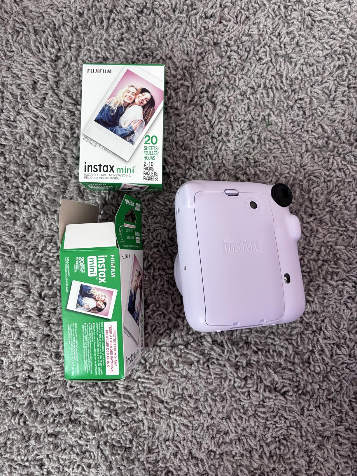 Fujifilm Instax Mini 12 Instant Camera - Lilac Purple customer photo 2