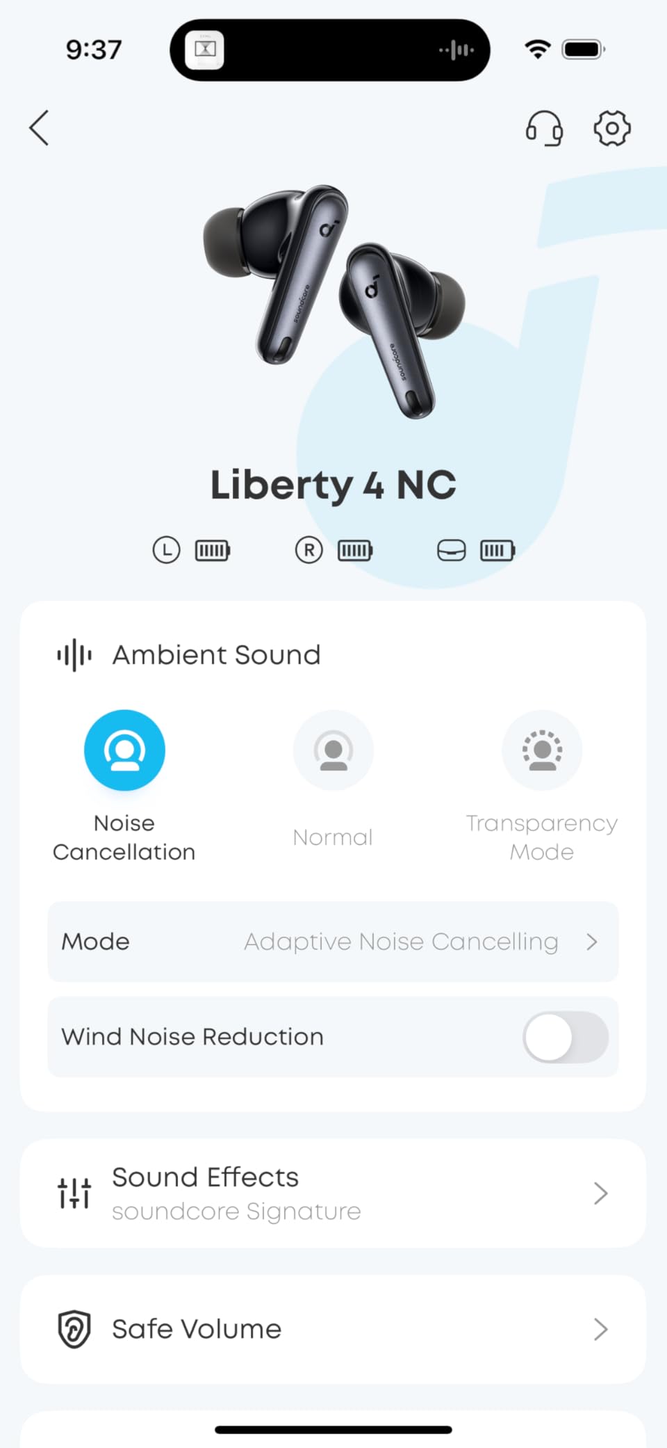 Soundcore by Anker Liberty 4 NC Wireless Earbuds | 98.5% Noise Reduction, Adaptive Noise Cancelling, Hi-Res Sound, 50H Battery, Wireless Charging, Bluetooth 5.3 customer photo 2