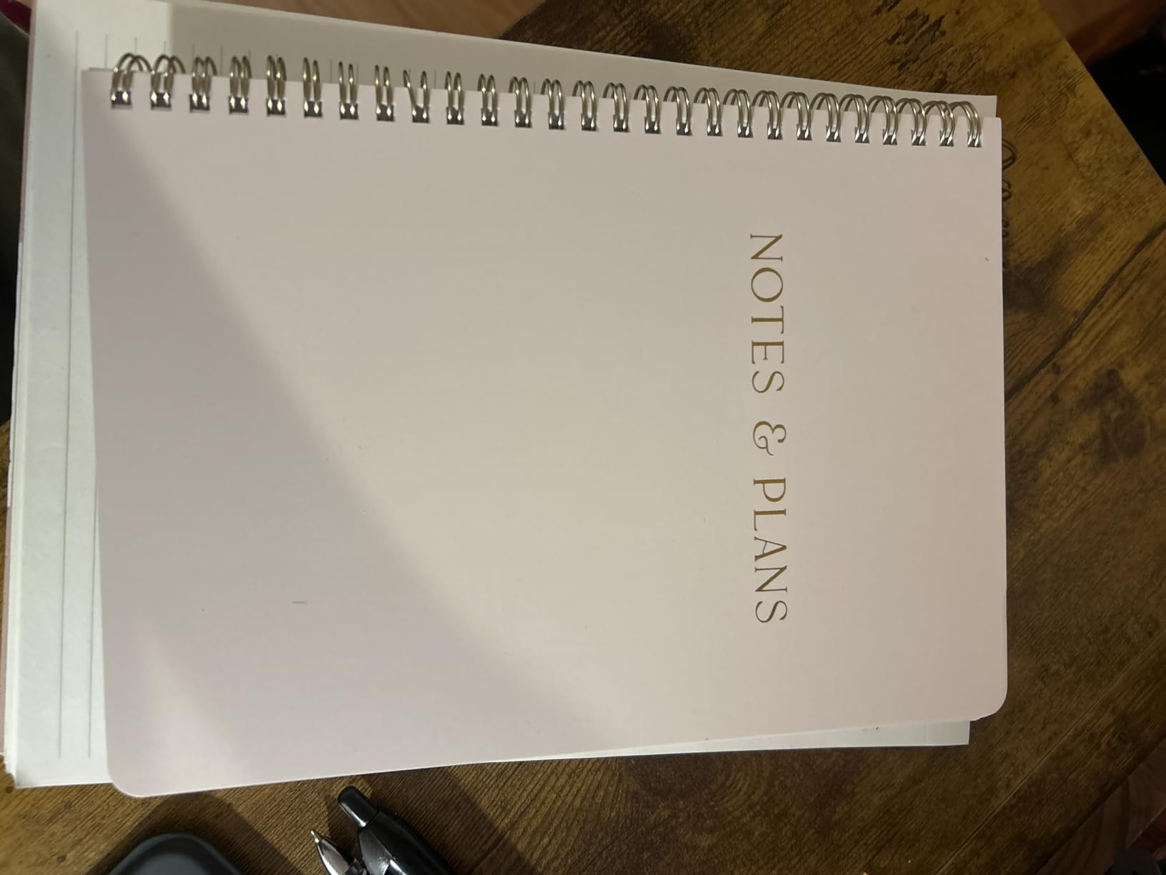 Beautiful Daily Planner And Notebook With Hourly Schedule - Aesthetic Spiral To do List Notepad to Easily Organize Your Tasks And Appointments - Stylish Book And School Or Office Supplies For Women customer photo 2