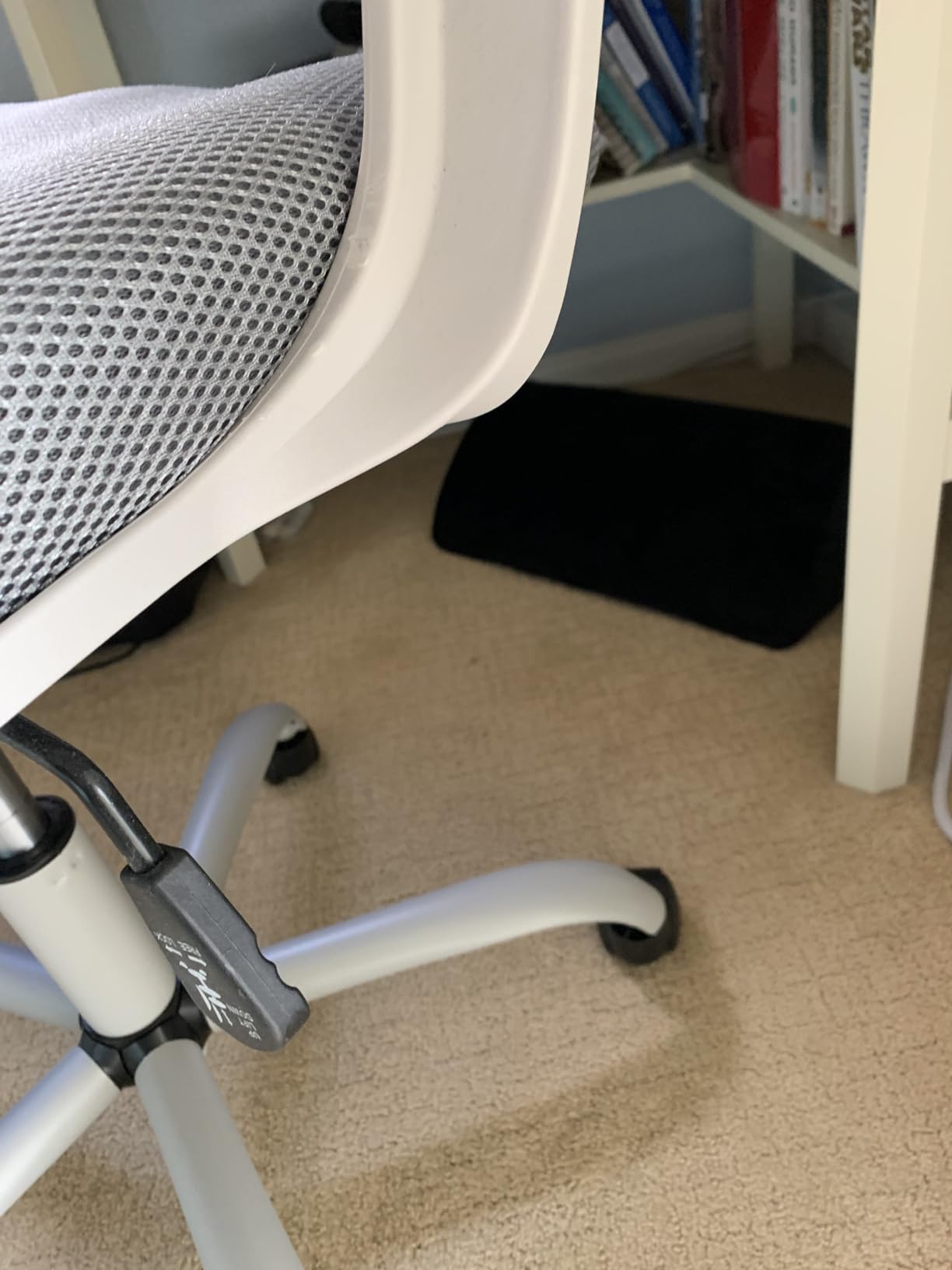Foot Rest for Under Desk at Work, Foot Stool for Office, Footrest, Black | Soft Foam, Washable & Removable Cover, for office, home and car, Anti-silp Bottom, Ergonomic Design customer photo 2