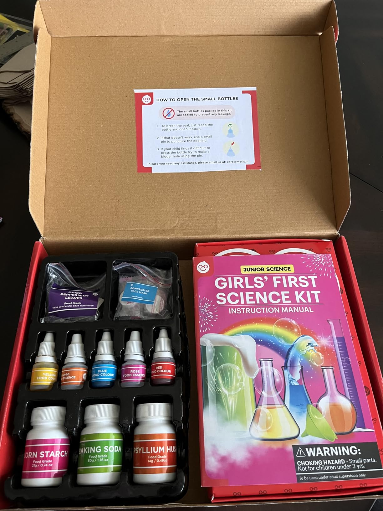 Doctor Jupiter Girls' First Science Kit for Kids Ages 4-5-6-7-8 | Birthday Gift Ideas for 4+ Year Old Girls | STEM Toy Kit with 100+ Experiments | Learning & Educational Projects customer photo 2