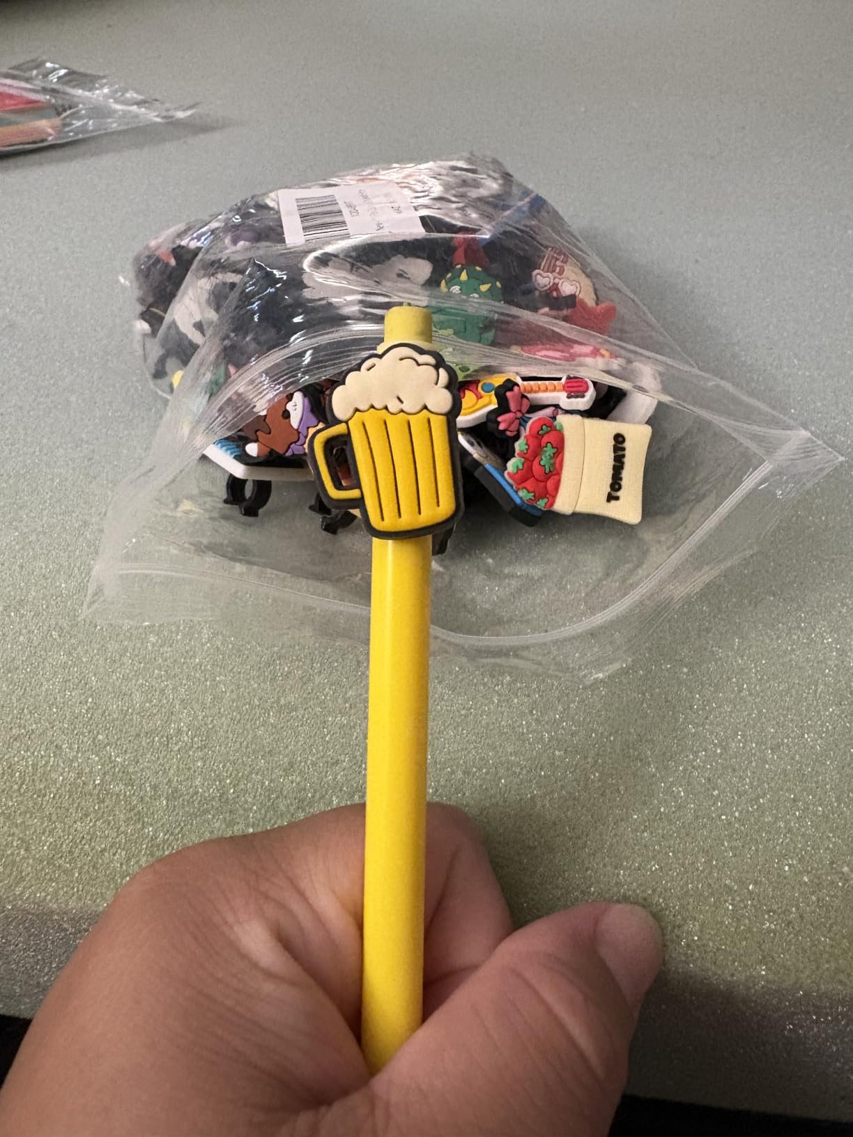 Zddaoole 60 Pcs Cute Pencil Topper Decoration, Different Pencil Clip Designs, Suitable for School Prize, Classroom Reward, Gift Idea customer photo 1