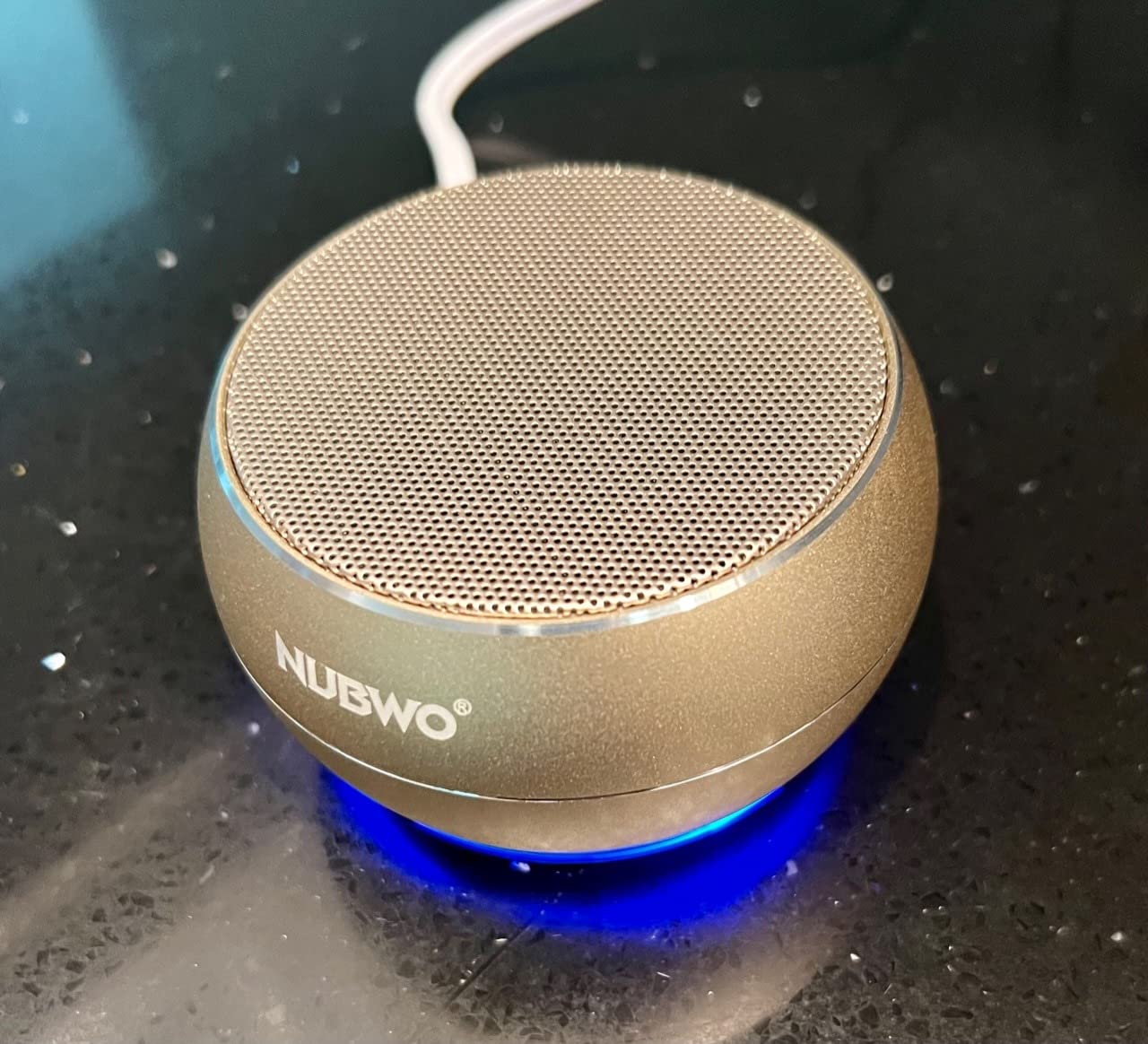 LENRUE Portable Bluetooth Speakers with Colorful Lights, Loud Sound, Small Bluetooth Speaker with Wireless Stereo Pairing, Mini Gifts for Kids, Teen, Girls, Boys, Women customer photo 2