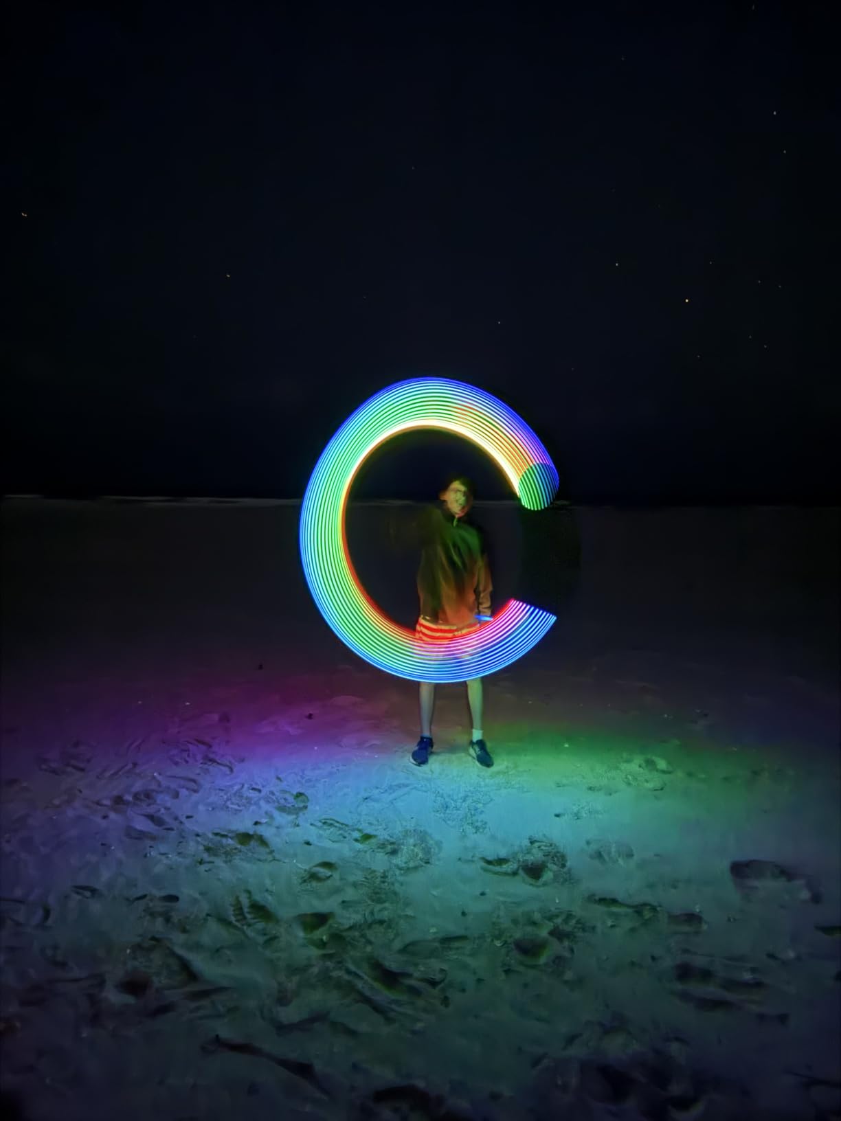 TOSY Flying Disc - 16 Million Colors RGB, Extremely Bright, Rechargeable, Waterproof customer photo 1