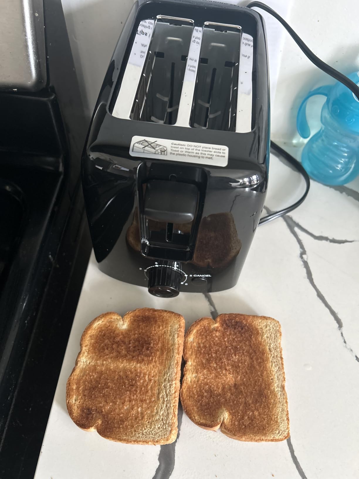 Elite Gourmet 2-Slice Cool-Touch Toaster, Extra-Wide 1.25