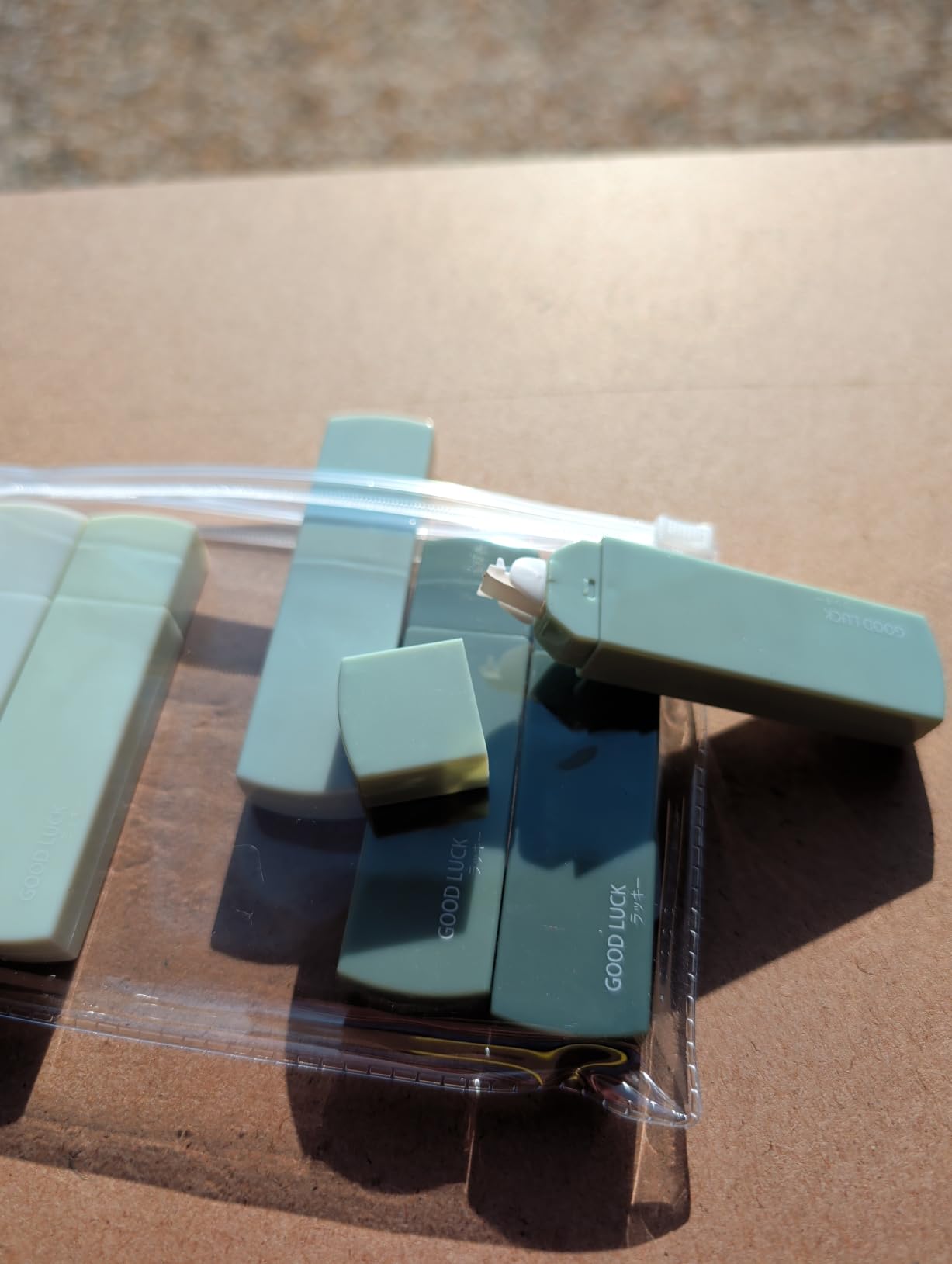 Temiary 6Pcs Mini White Correction Tapes, Quick Dry Smooth Pull Out, Green | Aesthetic Cute Correction Tape Set Easy To Use for Students School Office Supplies customer photo 2