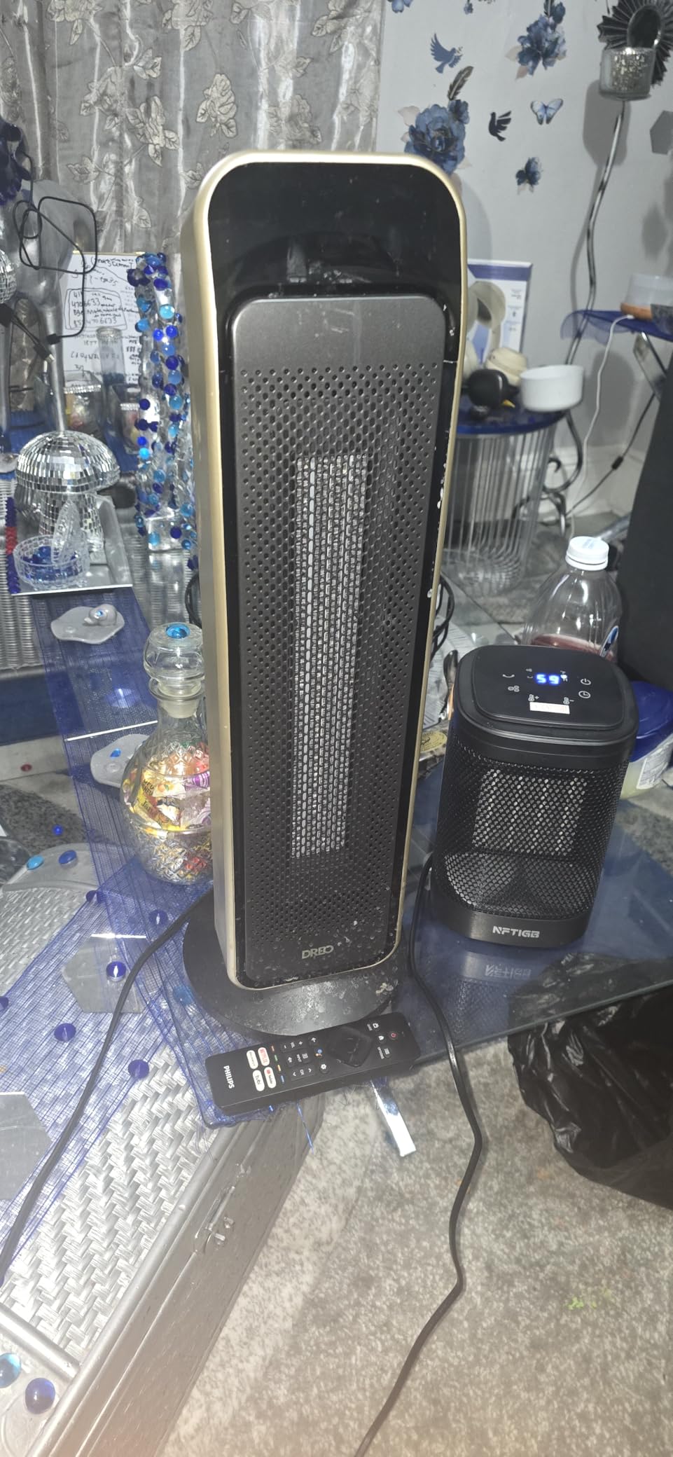 DREO 25 Inch Electric Space Heater for Indoor Use, Large Room, Thermostat customer photo 1