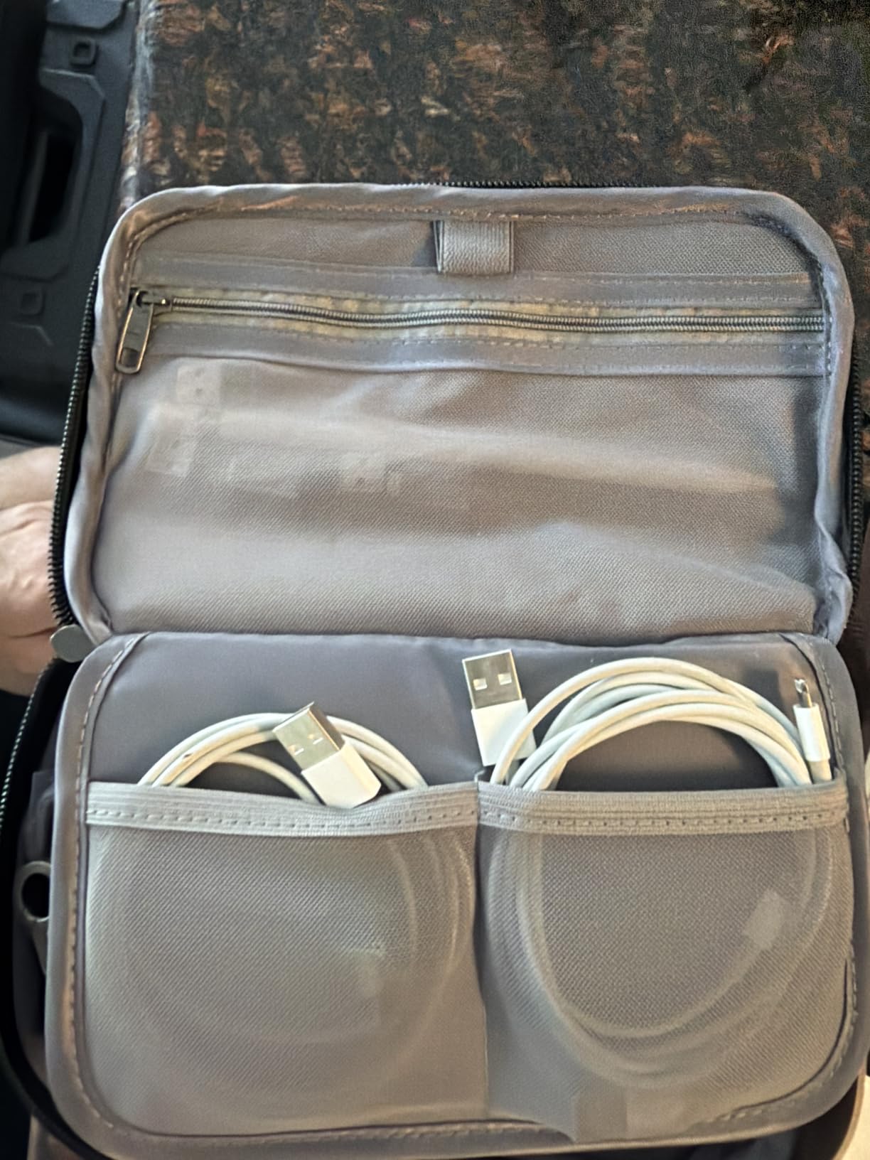 Travelkin Cord Organizer Travel, Cable Organizer For Electronic Accessories | Expandable electronics bag,tech organizer travel case, charger organizer travel case for Card,Usbs, travel essentials customer photo 2