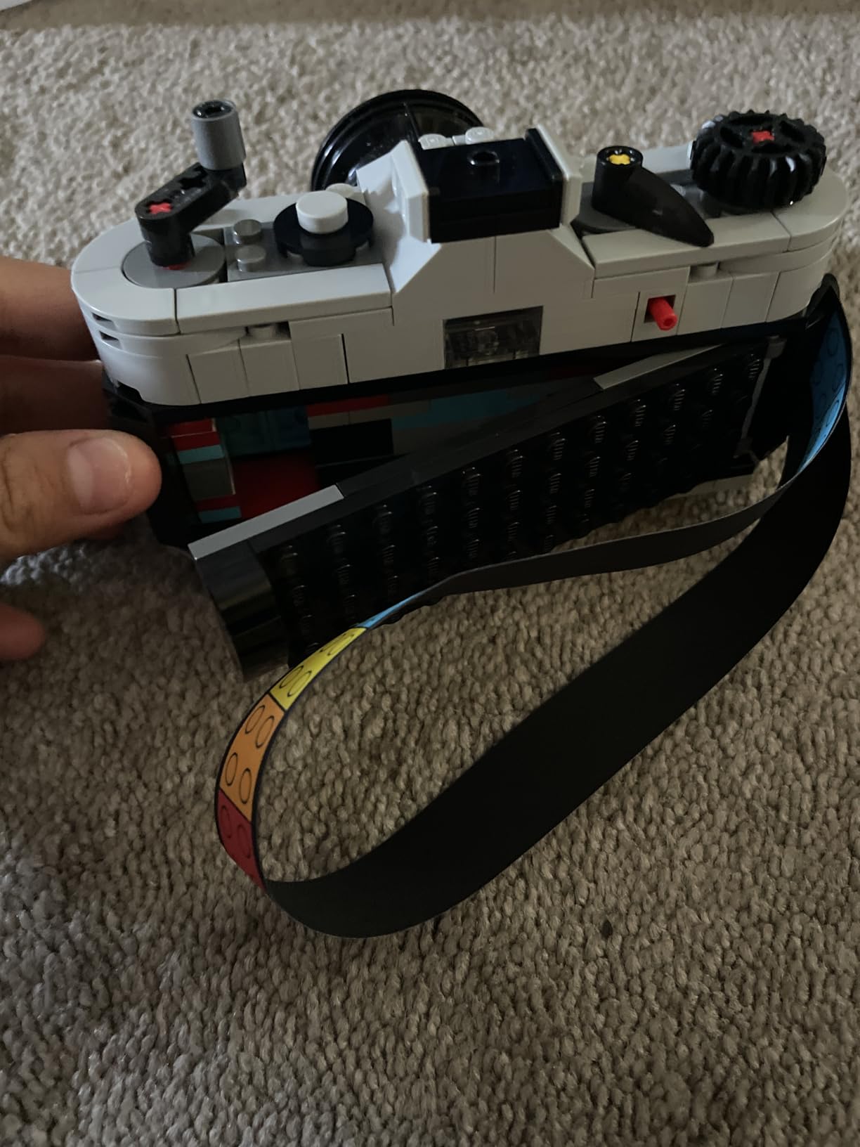 LEGO Creator 3 in 1 Retro Camera Toy, Transforms to Retro Video Camera or TV Set, Ages 8+ customer photo 2