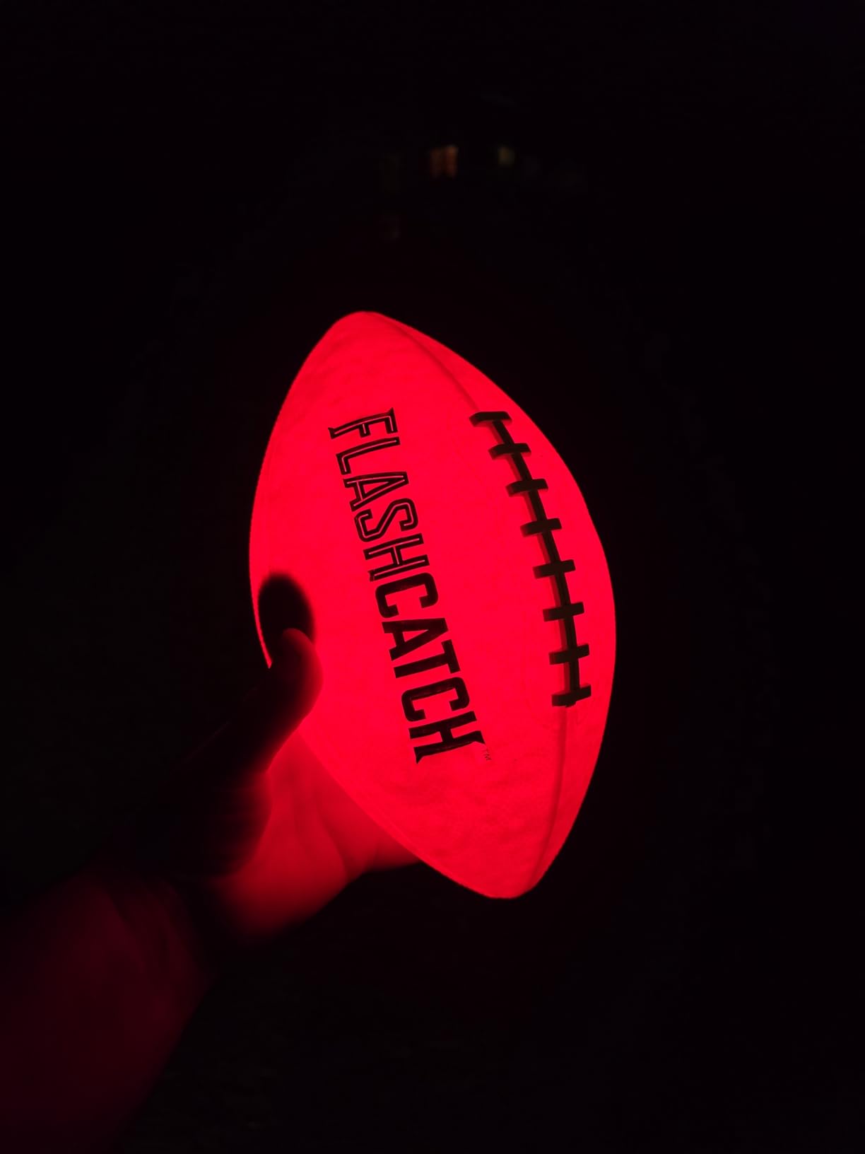 Light Up Football - Glow in the Dark Ball - NO 6 - Boys Gifts - Outdoor Sports, Birthday Gifts for Boys customer photo 1