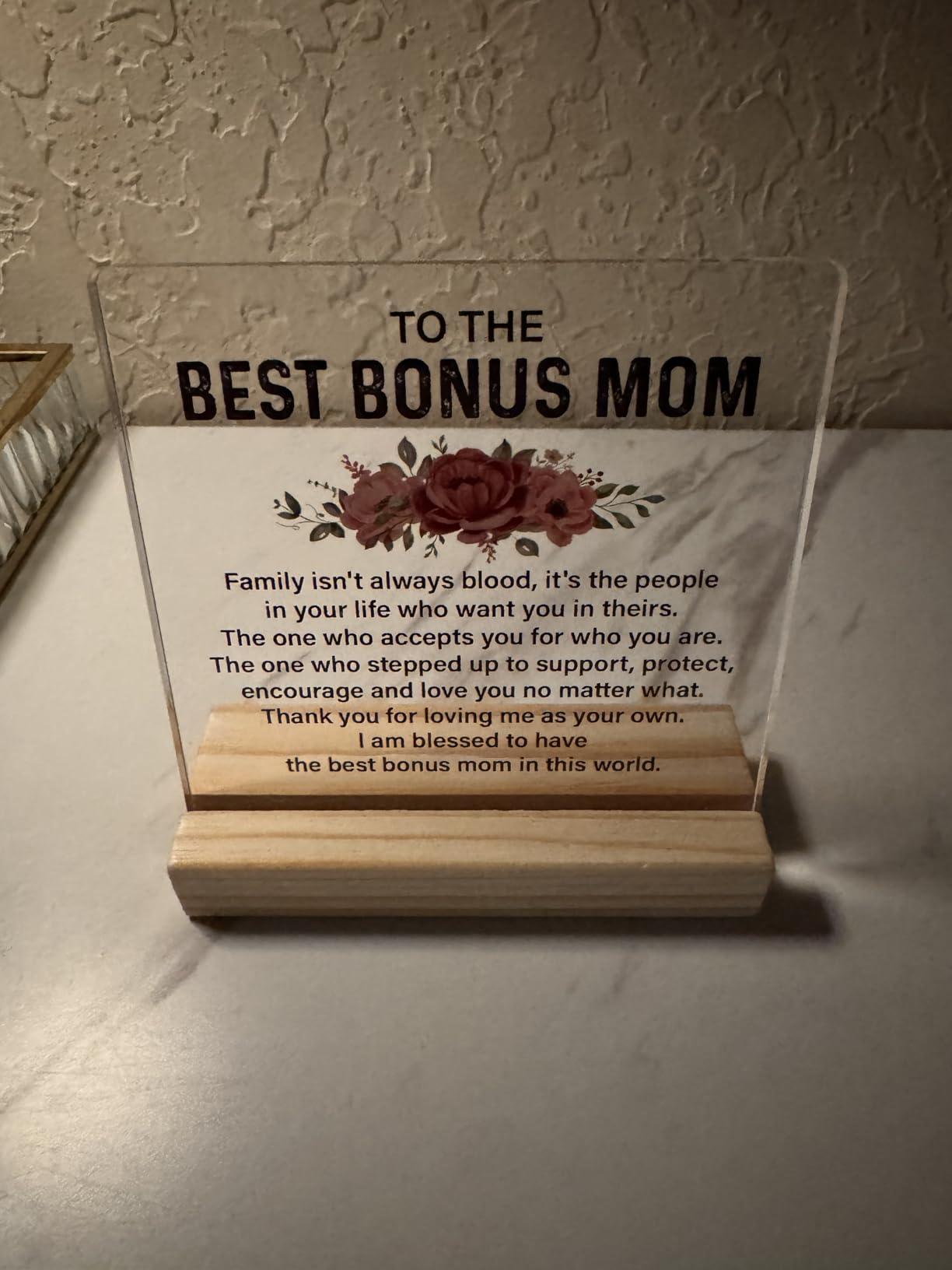 Special Education Teacher Appreciation Gift, Thank You Gifts for Autism Teacher SPED Teacher, Definition Clear Acrylic Plaque Desk Decor Sign customer photo 1