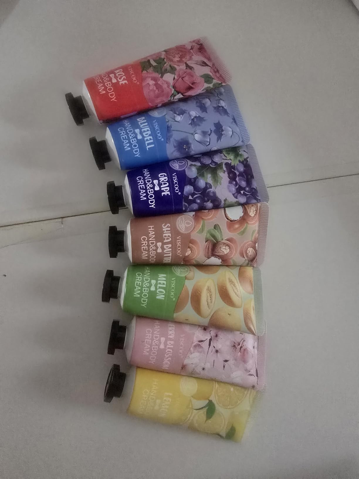 VISCOO 7 Pack Hand Cream Gifts Set for Women, Teacher Appreciation Gift | Moisturizing Mini Hand Lotion Travel Size for Dry Cracked Hands, Birthday Gift customer photo 2
