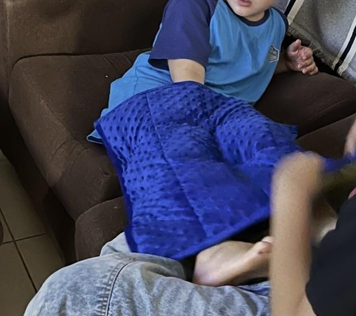 Weighted Lap Pad for Kids, Gray, 5lb | 21