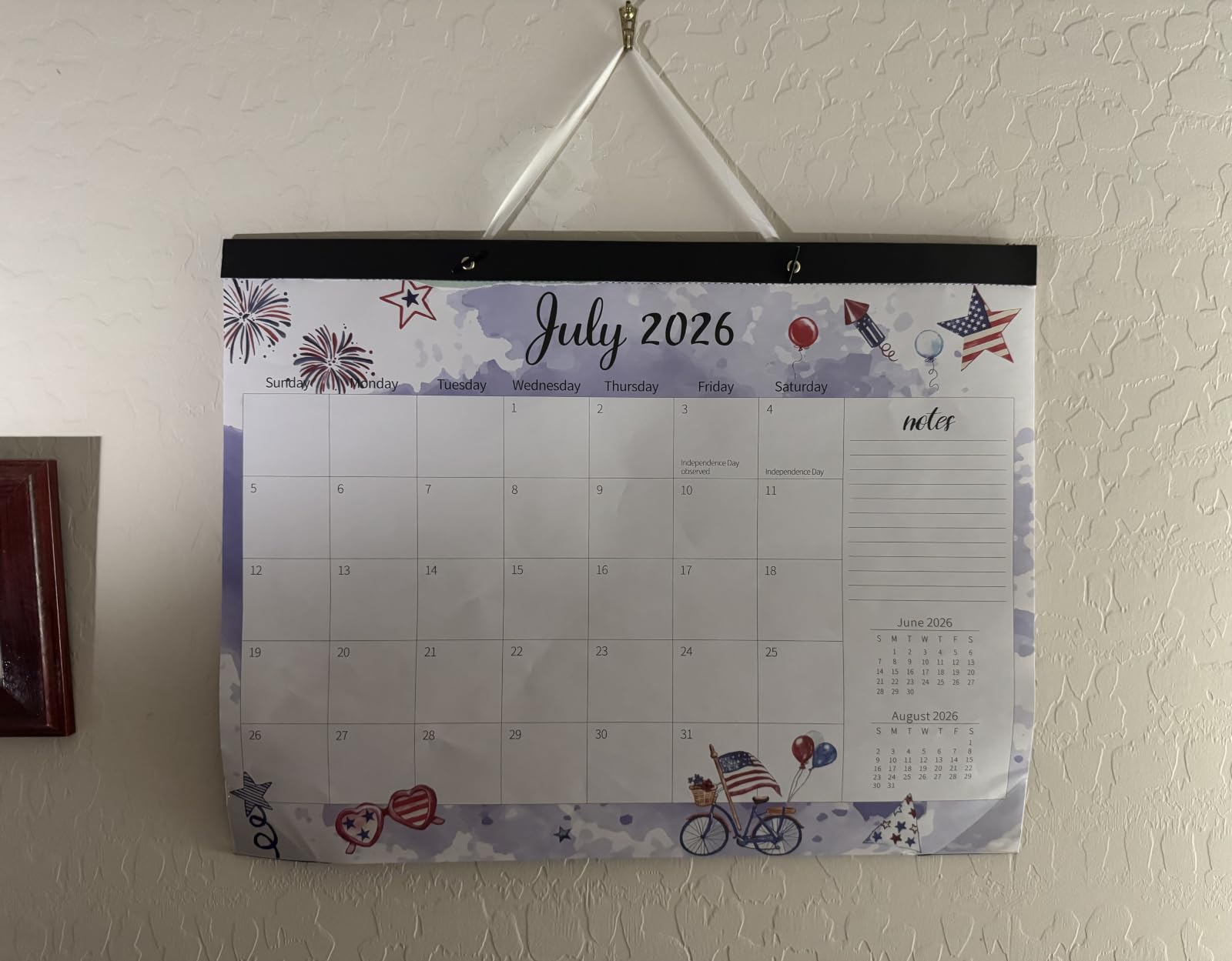 GuassLee Monthly Large Desk Calendar 2026-2027 - 19 Months 22
