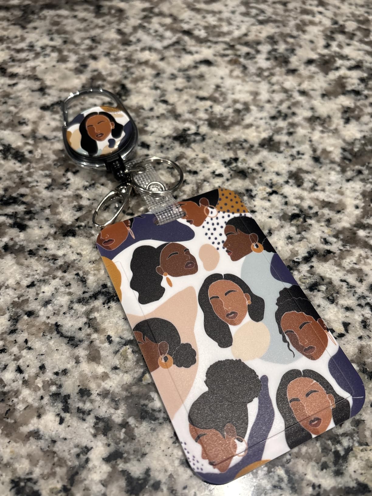 Medical Health Nurse Badge Holder Retractable Reel, Id Card Case | with Carabiner Clip, Heavy Duty, Vertical Name Tag Protector Cover for Teacher Student, Office Coworker Gifts customer photo 2